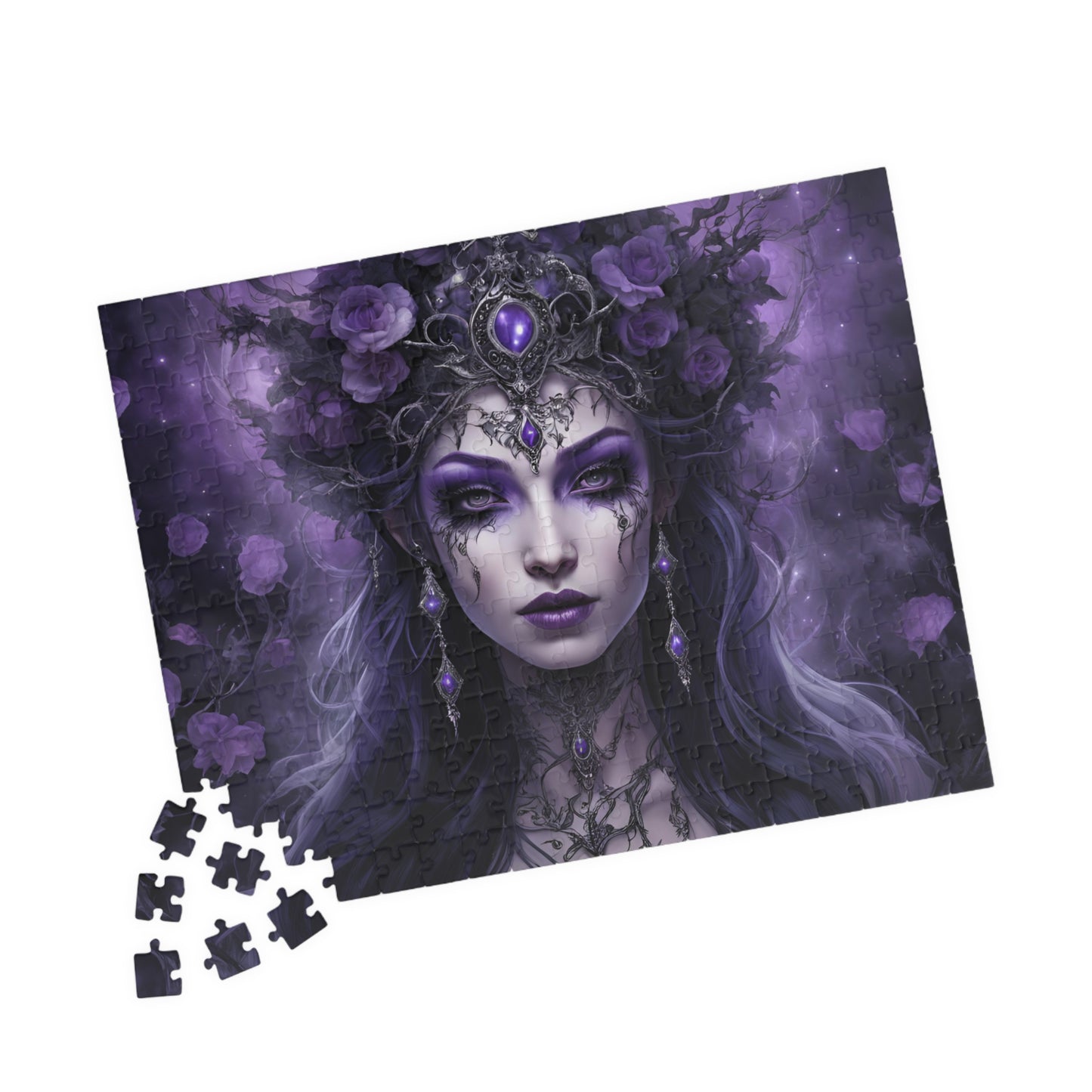 Fairy Queen Gothic Jigsaw Puzzle, 110 252 520 1014-Piece Gifted Unique Game for Adults, Gift Idea for Fantasy Lovers and Puzzle Enthusiasts Puzzle The Puzzle Chest