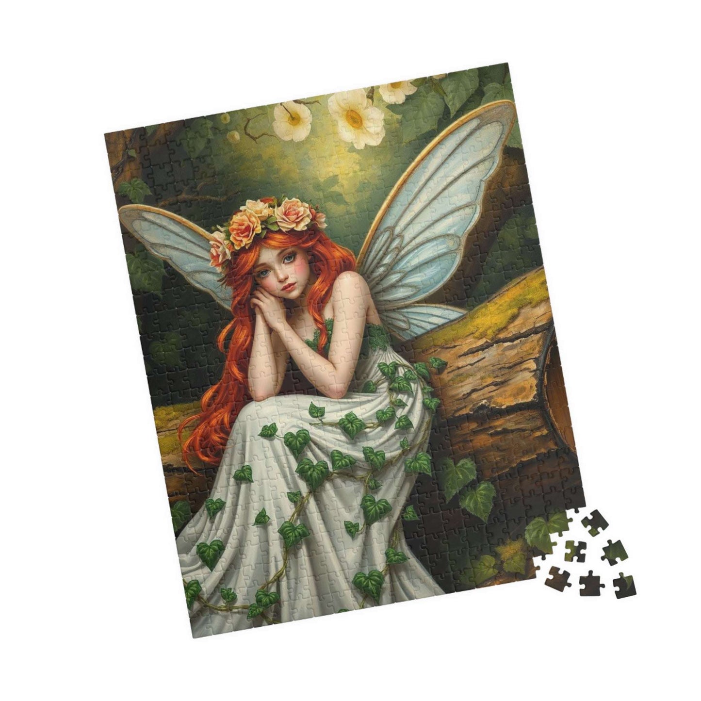 Moss and Memory Whimsical Fairy Puzzle - Enchanting 110-1014 Piece Jigsaw for Relaxation, Gift for Fantasy Lovers, Home Decor, Family Fun Puzzle The Puzzle Chest