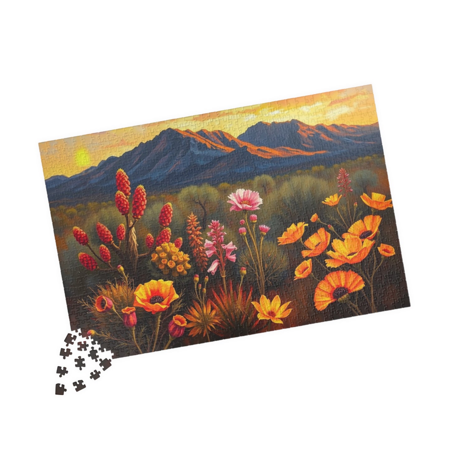 Nature Landscape Puzzle, 110-1014 Piece Mountain View Jigsaw Game, Mindfulness Activity, Gift for Nature Lover, Family Game Night Indoor Fun Puzzle The Puzzle Chest