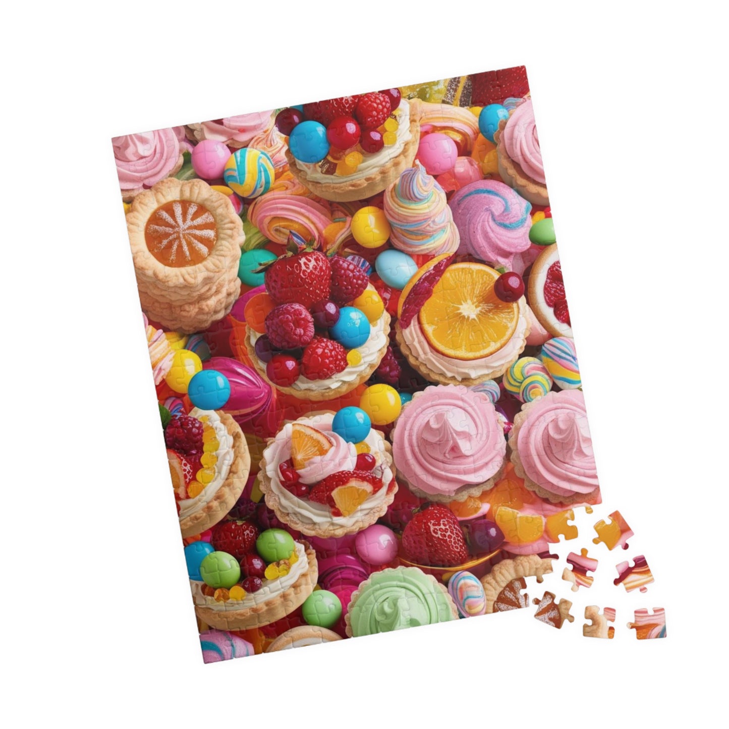 Sweet Treats Collage Puzzle, Perfect for Family or Solo Fun, Birthday Gifts, Rainy Day Entertainment, Holiday Gatherings Puzzle The Puzzle Chest