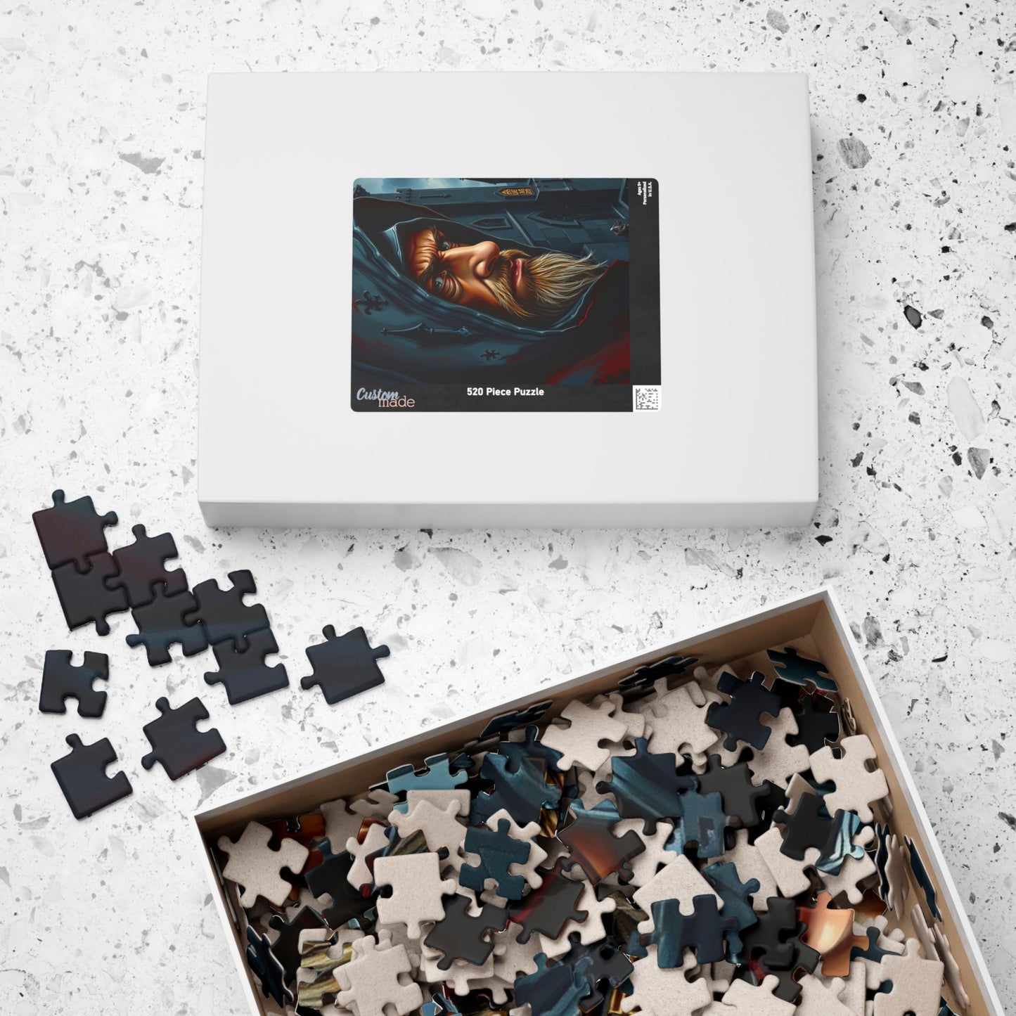 Mystical Wizard Puzzle - Enigmatic Art for Puzzle Lovers, Unique Gift for Adults, Fantasy Decor, Family Fun, Brain Teaser, Holiday Activity Puzzle The Puzzle Chest