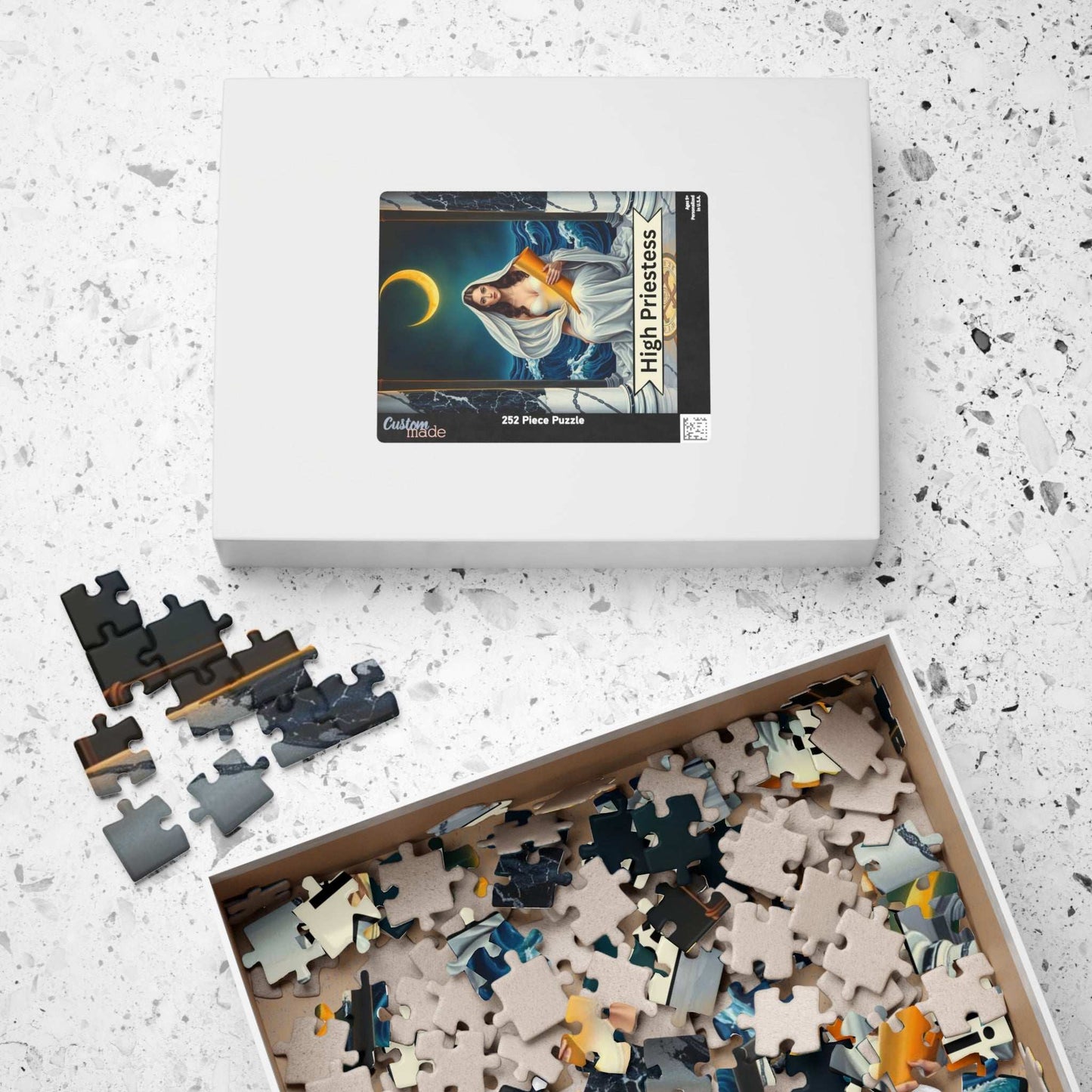 High Priestess Tarot Puzzle: Mystical Jigsaw Puzzle for Adults Puzzle The Puzzle Chest