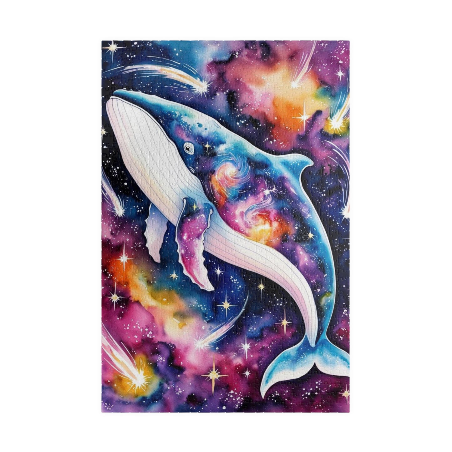 Space Animal Puzzle, Cosmic Whale Jigsaw, Starry Nebulae Game, Galaxy Puzzle Gift, Astronomical Fun Family Entertainment, Puzzle Enthusiasts 1014 pcs (Vertical) Puzzle The Puzzle Chest