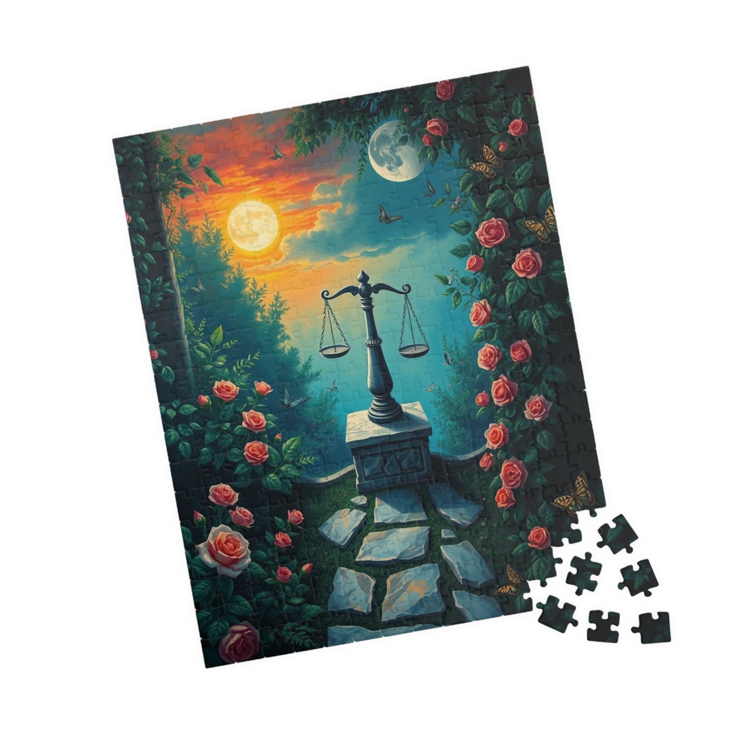 Scenic Balance Puzzle, 110 to 1014 Pieces | Perfect Gift for Puzzle Art Lover, Relaxation, Family Fun Game Night, Best Mindfulness Activity Puzzle The Puzzle Chest