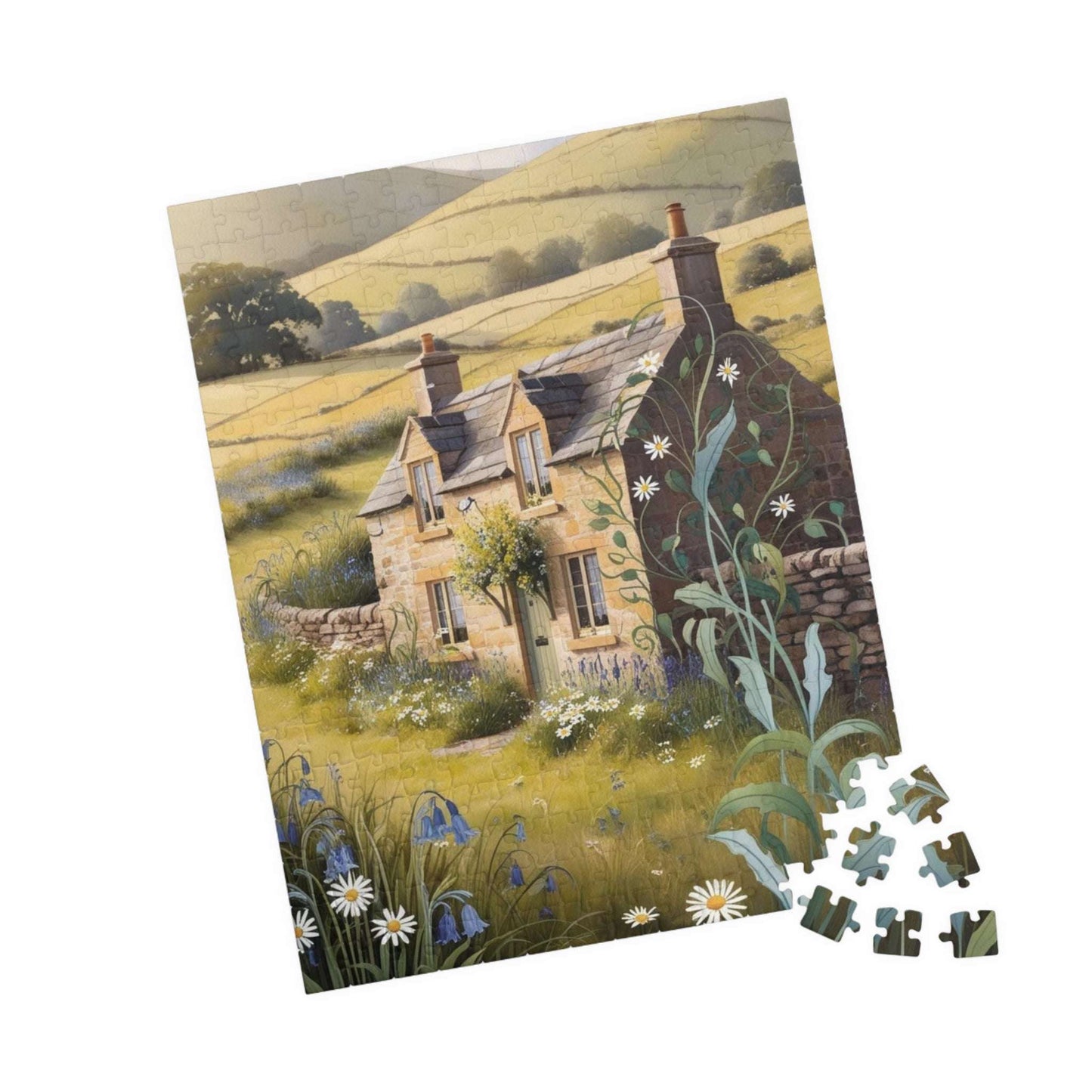 Charming Cottage Jigsaw Puzzle, 110-1014 Piece Relaxing Landscape Game for Adults, Unique Nature Lover Gift, Family Fun, Home Entertainment Puzzle The Puzzle Chest