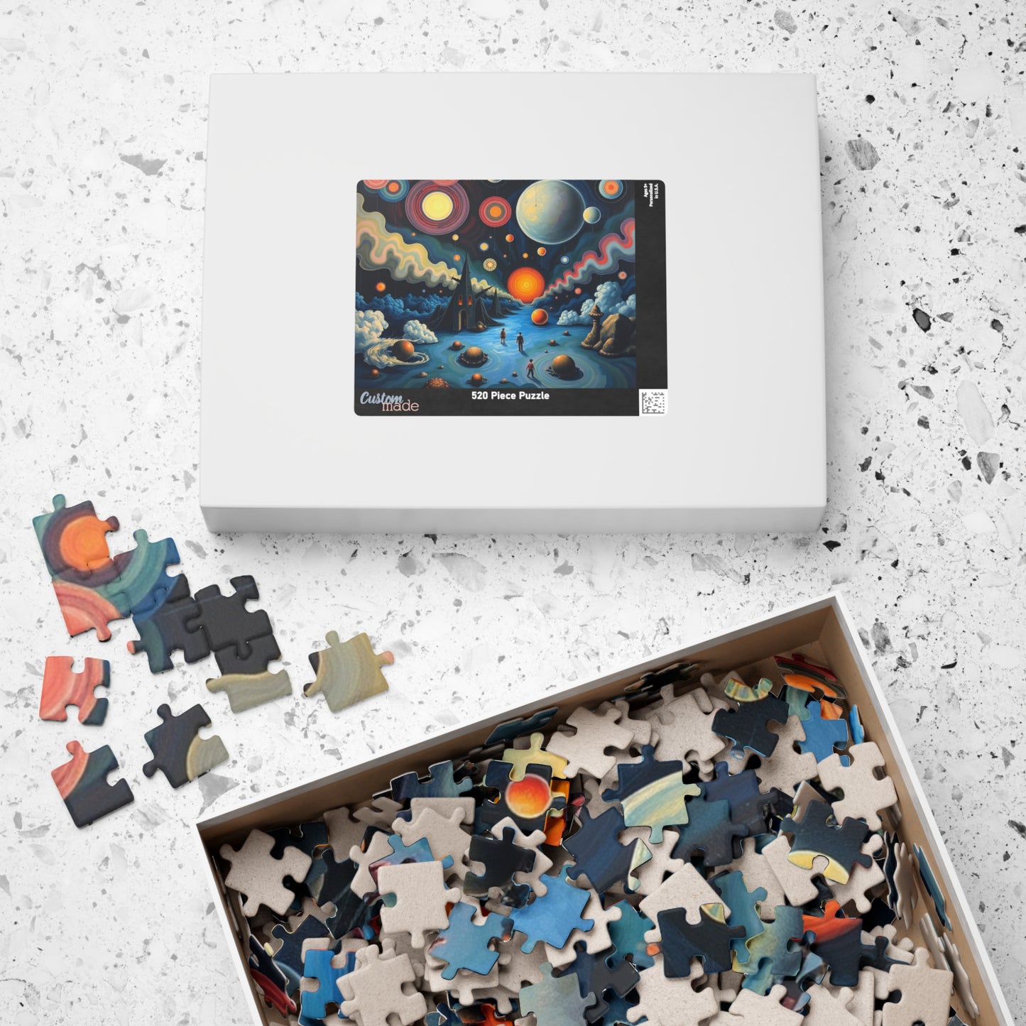 Cosmic Adventure Puzzle | Space Art Jigsaw for Adults | Relaxing Activity, Gift for Fantasy Lover Puzzle Enthusiast, Family Fun Puzzle The Puzzle Chest
