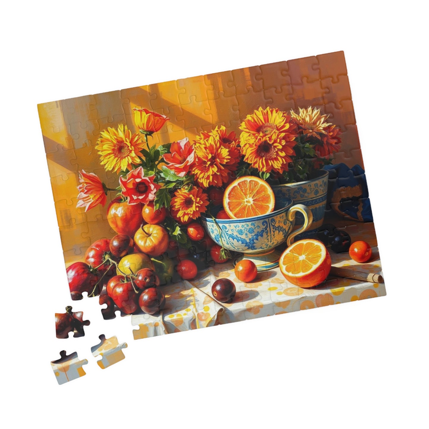 Floral Still Life Puzzle, Vintage Style Art Adult Jigsaw Game, Family Activity Home Entertainment, Gift for Garden Lover, Puzzle Enthusiast Puzzle The Puzzle Chest