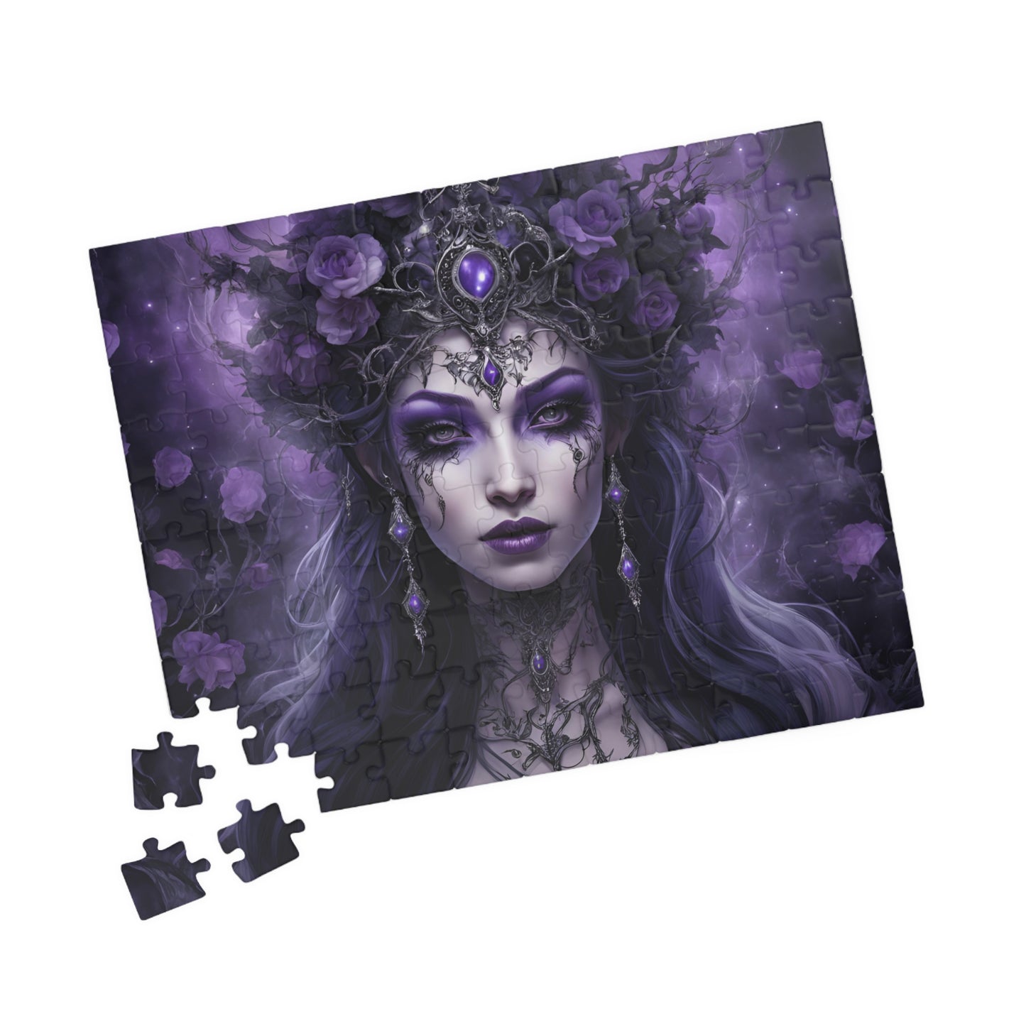 Fairy Queen Gothic Jigsaw Puzzle, 110 252 520 1014-Piece Gifted Unique Game for Adults, Gift Idea for Fantasy Lovers and Puzzle Enthusiasts Puzzle The Puzzle Chest