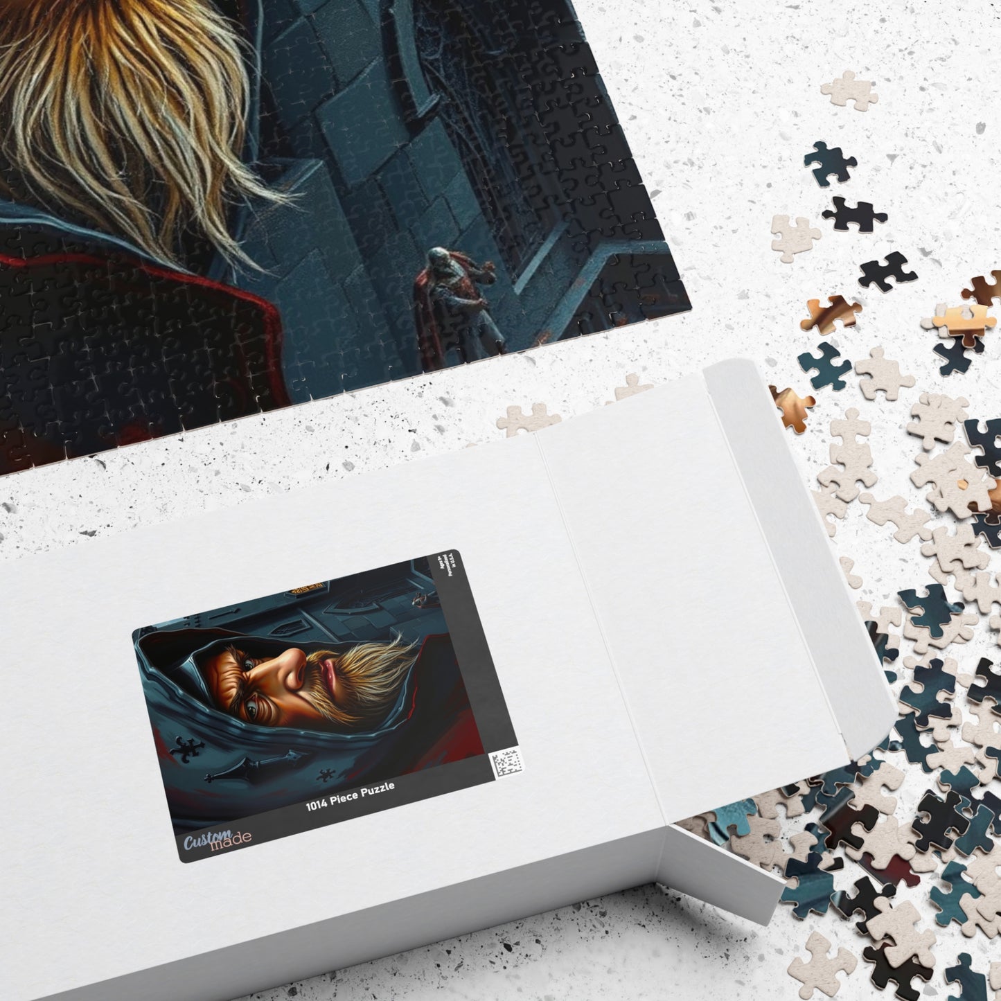 Mystical Wizard Puzzle - Enigmatic Art for Puzzle Lovers, Unique Gift for Adults, Fantasy Decor, Family Fun, Brain Teaser, Holiday Activity Puzzle The Puzzle Chest