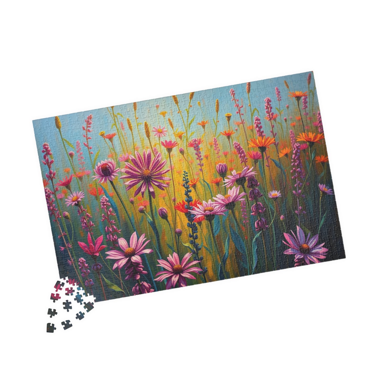 Floral Jigsaw Puzzle | Springtime Botanical Puzzle for Adults | Nature Lovers Gift, Family or Solo Fun, Mindfulness Activity, Game Night Puzzle The Puzzle Chest