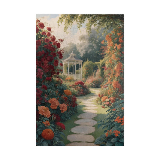 Garden Path Puzzle, 110-1014 Piece Relaxing Jigsaw Game for Nature Lovers, Perfect Gift for Adults, Fun Family Game Night, Cozy Expectation 1014 pcs (Vertical) Puzzle The Puzzle Chest