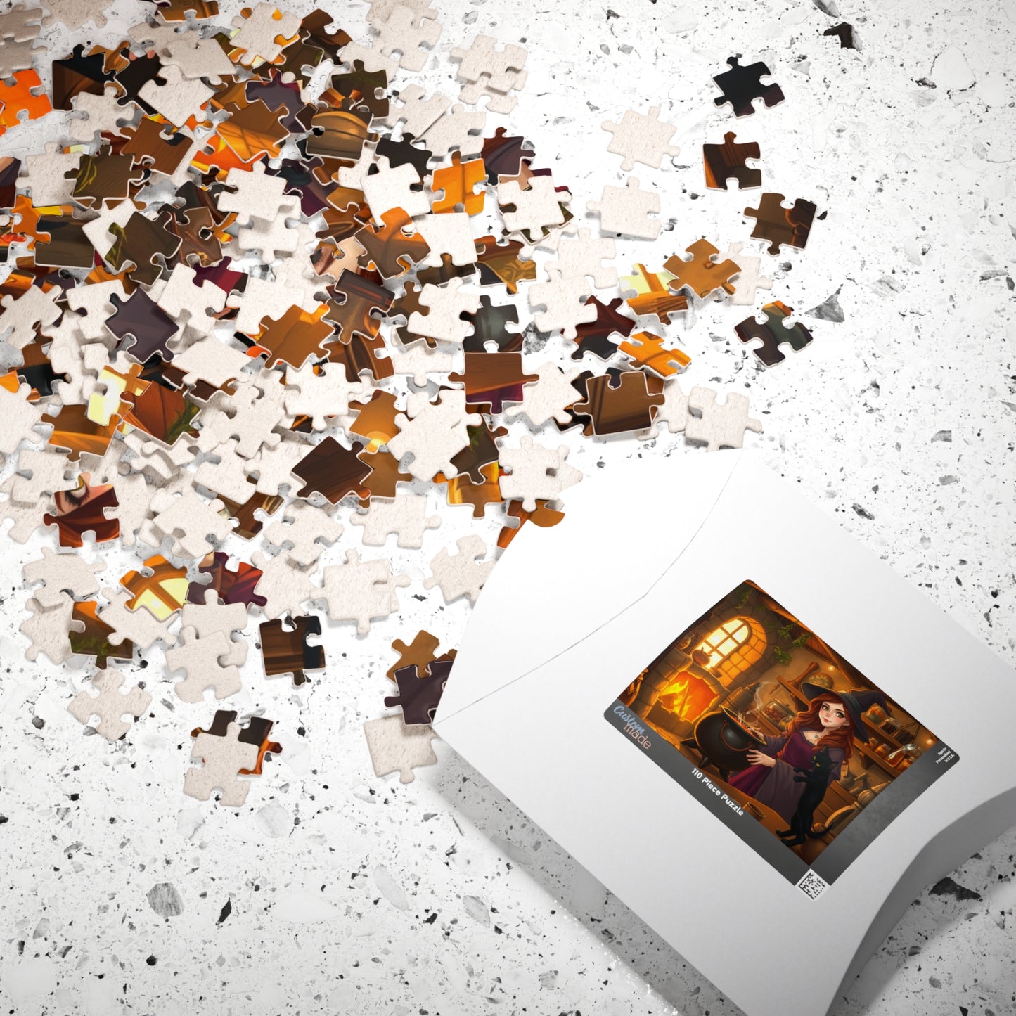 Enchanting Witch Jigsaw Puzzle for Cozy Nights, Perfect for Halloween, Solo Fun or Family Night, Gift for Puzzle Lovers Puzzle The Puzzle Chest