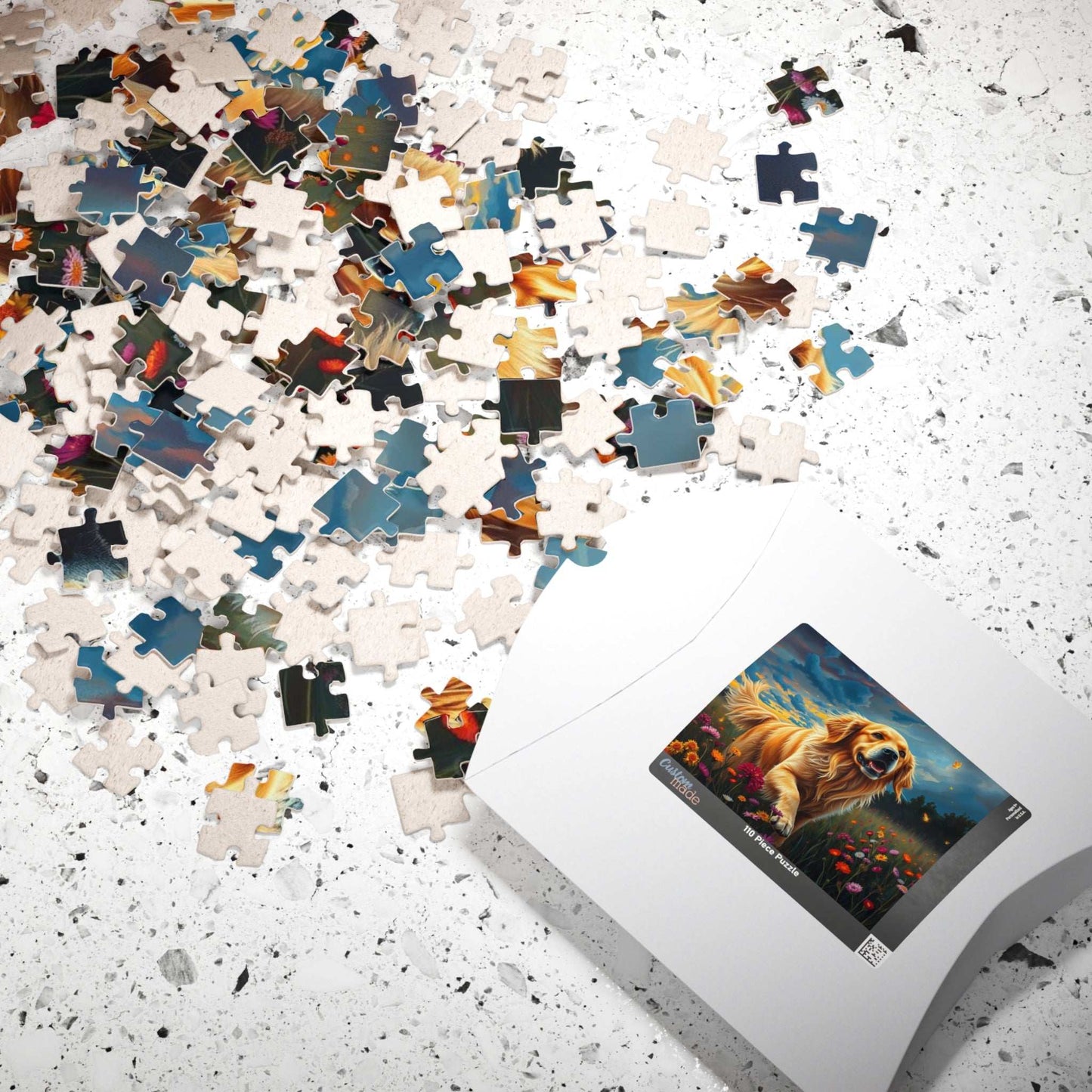 Golden Retriever Puzzle | 110-1014 Piece Dog Lover Jigsaw, Gift for Friend Pet Owner, Family Activity Solo Fun, Quiet Pastime Puzzle The Puzzle Chest