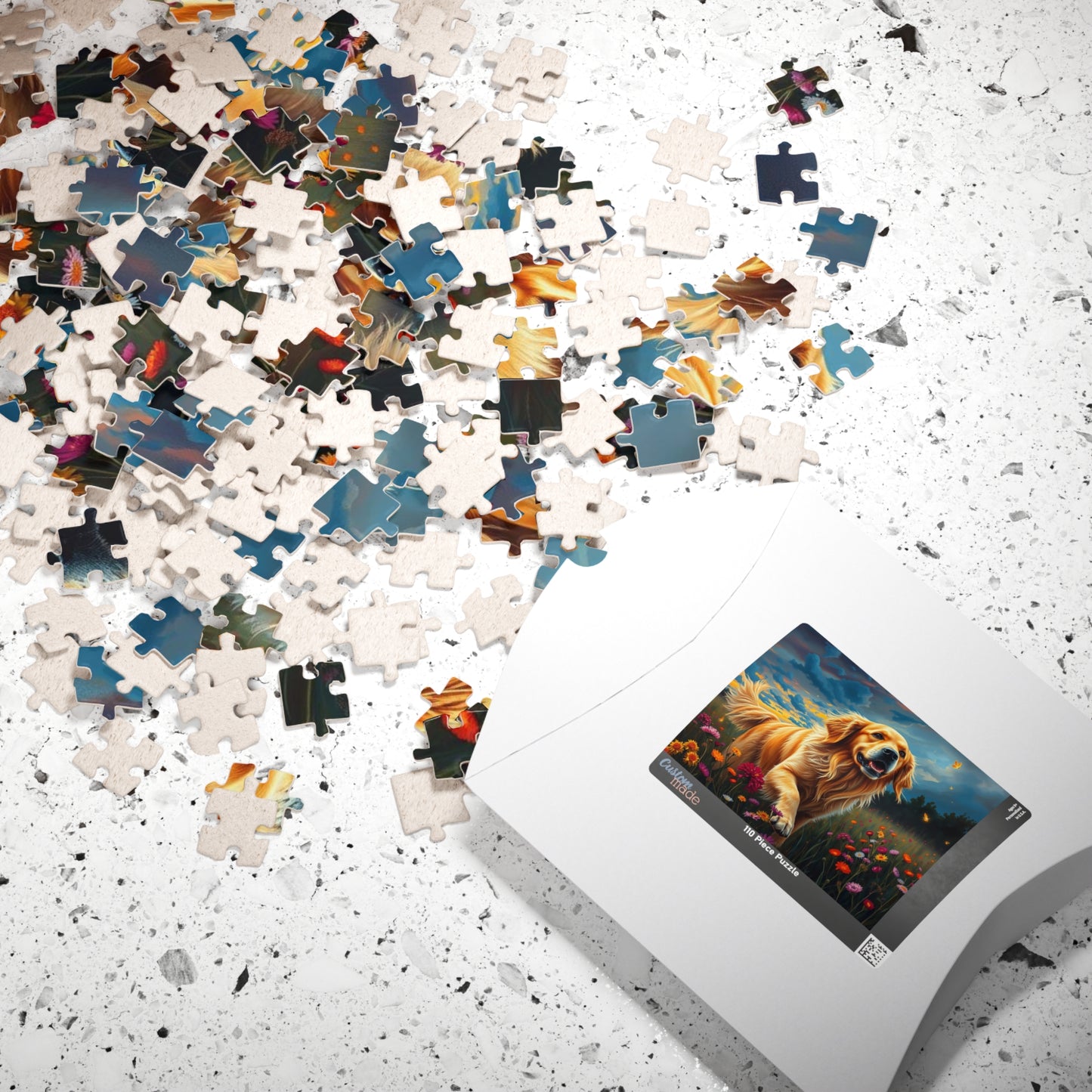 Golden Retriever Puzzle | 110-1014 Piece Dog Lover Jigsaw, Gift for Friend Pet Owner, Family Activity Solo Fun, Quiet Pastime Puzzle The Puzzle Chest