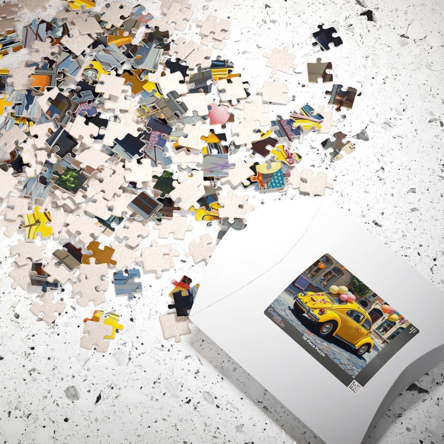 Lemonade Street Parade Vintage Car Puzzle, Retro Auto Jigsaw Game, Classic Vehicle Puzzle Puzzle The Puzzle Chest