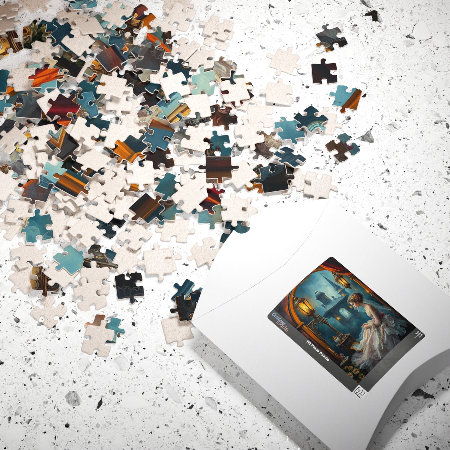 Enchanting Steampunk Art Puzzle, Romantic Imagery for Relaxation, 110-1014 Pieces, Great Gift for Puzzle Lovers, Cozy Night In, Indoor Fun Puzzle The Puzzle Chest