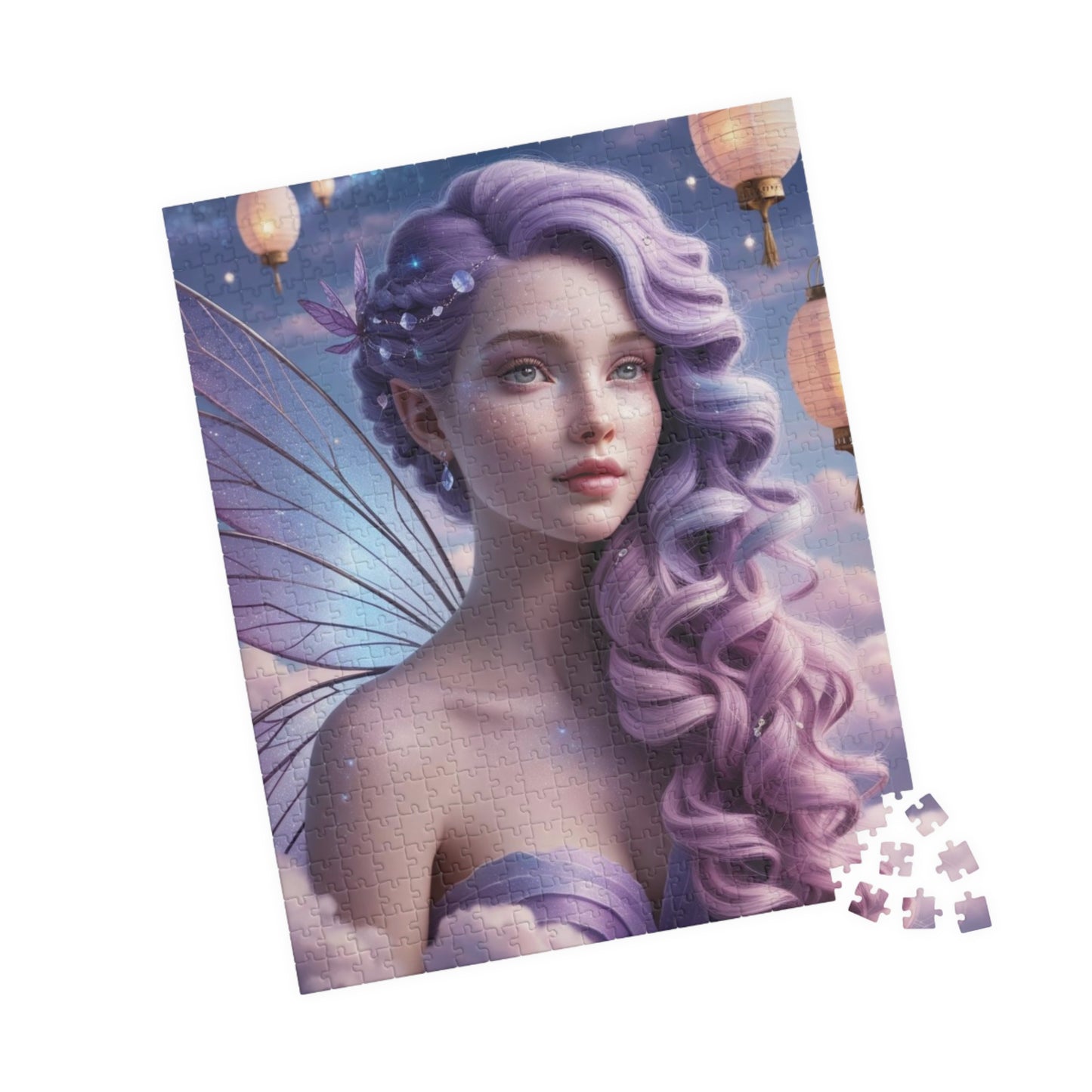 Dreamy Fairy Puzzle, Enchanting Mythical Art Jigsaw Game, Fantasy Gift for Puzzle Lover, Mindfulness Activity, Brain Teaser Puzzle The Puzzle Chest