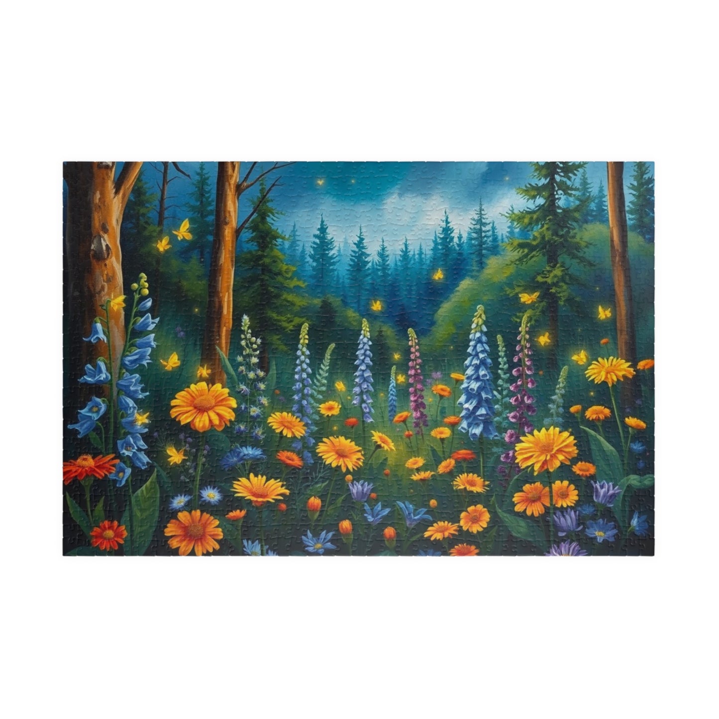 Flower Garden Landscape Puzzle | Nature Lover Gift, Family Activity, Eco-Friendly Game, Holiday Birthday Puzzle Enthusiast Hobbyist Present 1014 pcs (Horizontal) Puzzle The Puzzle Chest
