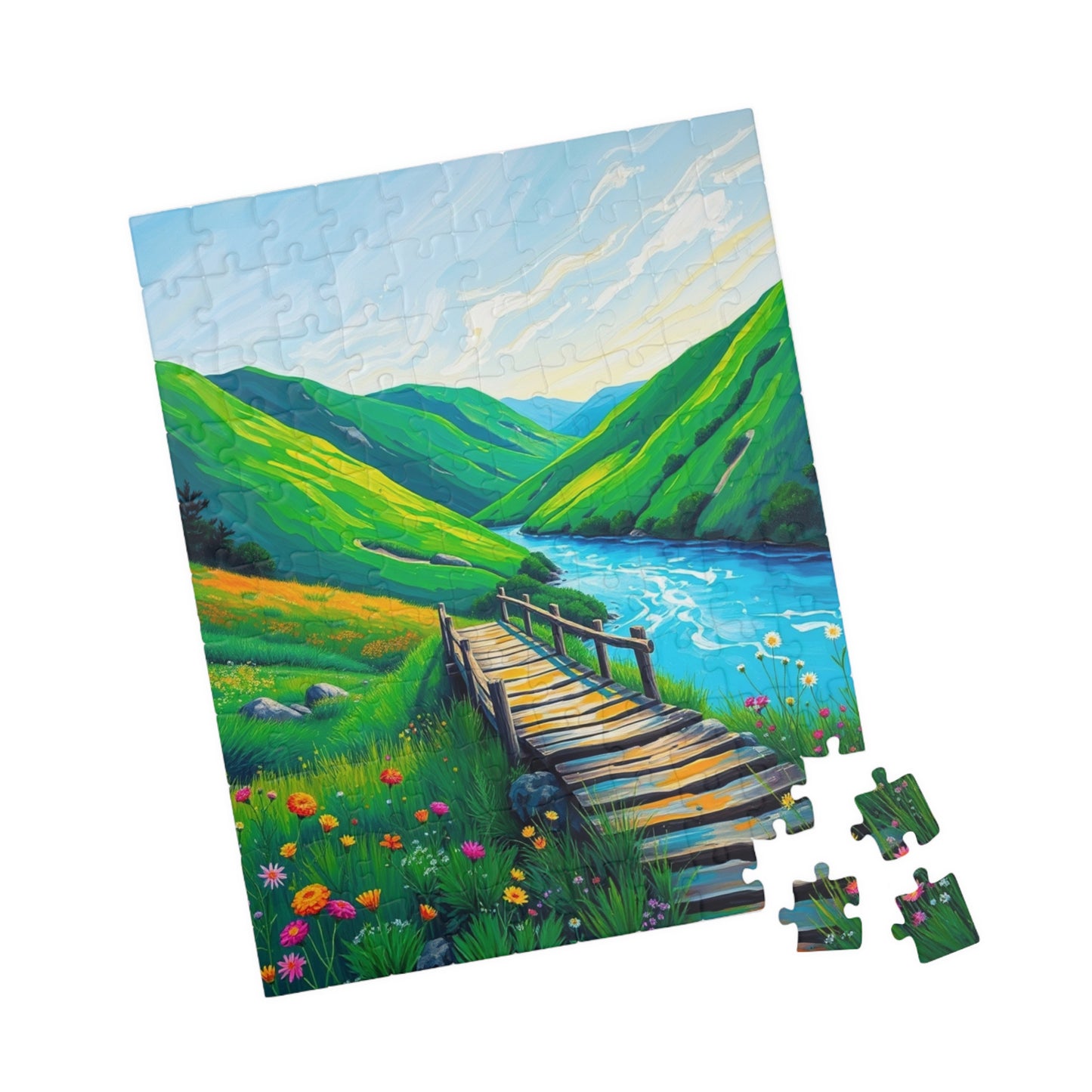 Scenic Nature Puzzle - 110, 252, 520, 1014-piece | Perfect Gift for Nature Lovers, Family Game Night, Home Decor, Puzzle Puzzle The Puzzle Chest
