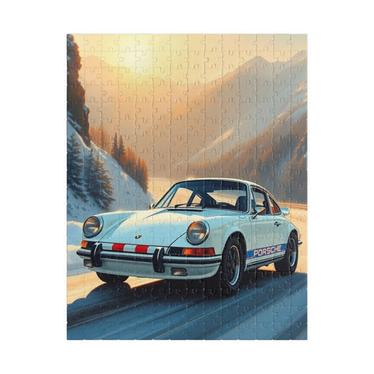 Vintage Auto Puzzle - Classic 1973 Car Jigsaw Game, Retro Auto Art 252 pcs (Vertical) Puzzle The Puzzle Chest