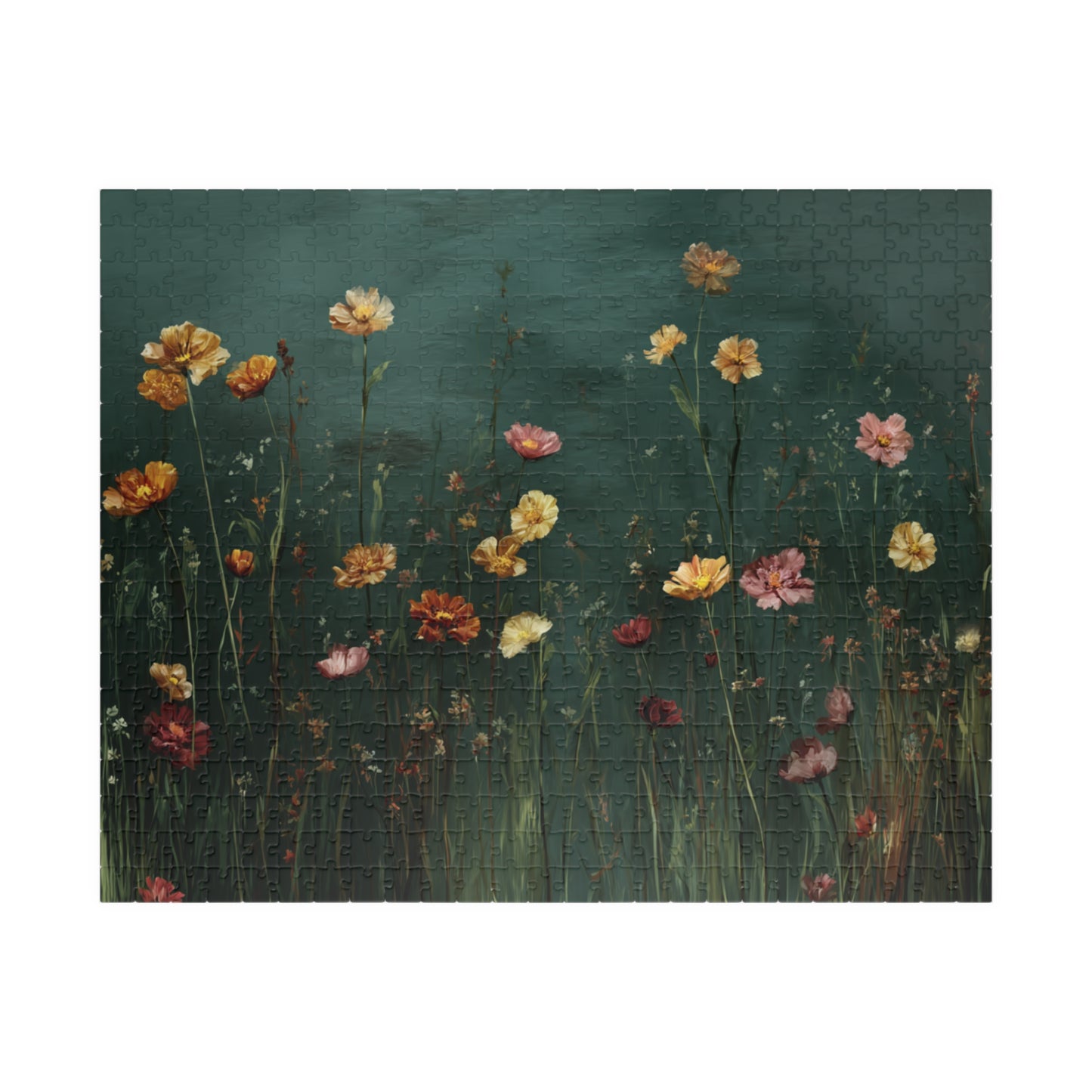 Floral Puzzle - Nature-Inspired Flower Jigsaw Game for Adults, Botanical Art