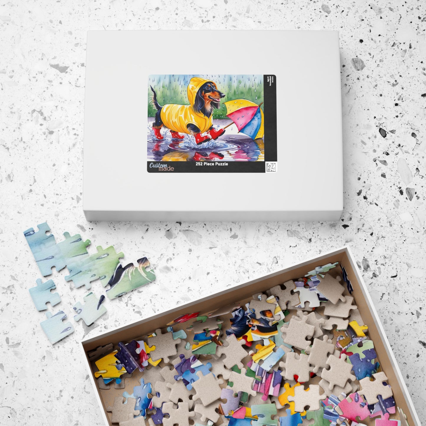 Dachshund Jigsaw Puzzle for Adults, 110/252/520/1014-Piece, Perfect for Dog Lovers, Family Fun, Gifts, Rainy Day Play, Pet-Themed Decor Puzzle The Puzzle Chest