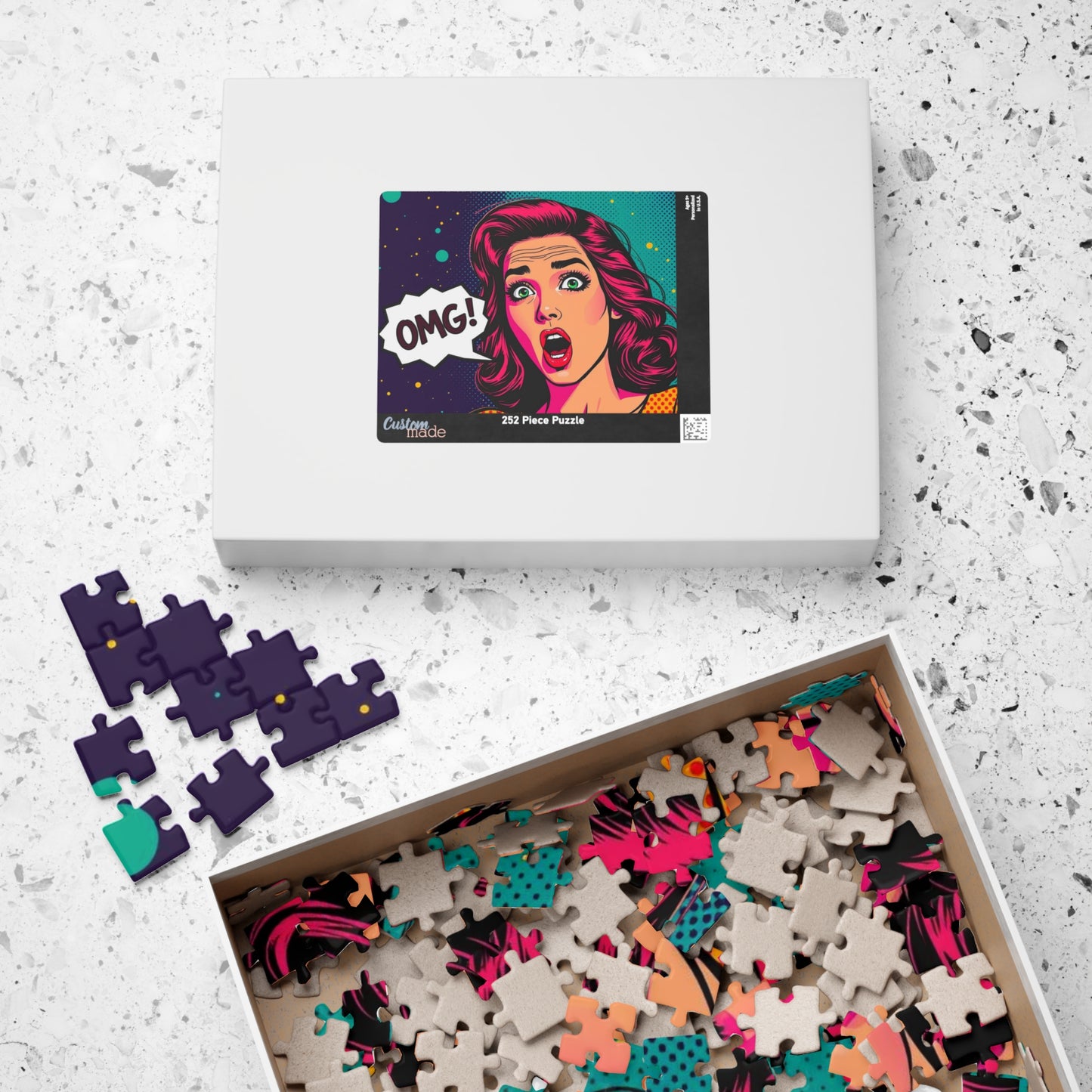 OMG! Pop Art Puzzle - Colorful 110-1014 Piece Jigsaw Fun Gift for Adult, Home Entertainment Family Bonding Game Night, Stress Relief Puzzle The Puzzle Chest