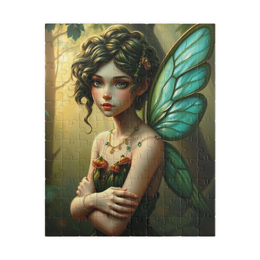 Fairy Enchantment Puzzle, Jigsaw Puzzle for Adults, Unique Fantasy Gift for Puzzle Lovers, Home Entertainment, Family Activity or Solo Fun 110 pcs (Vertical) Puzzle The Puzzle Chest