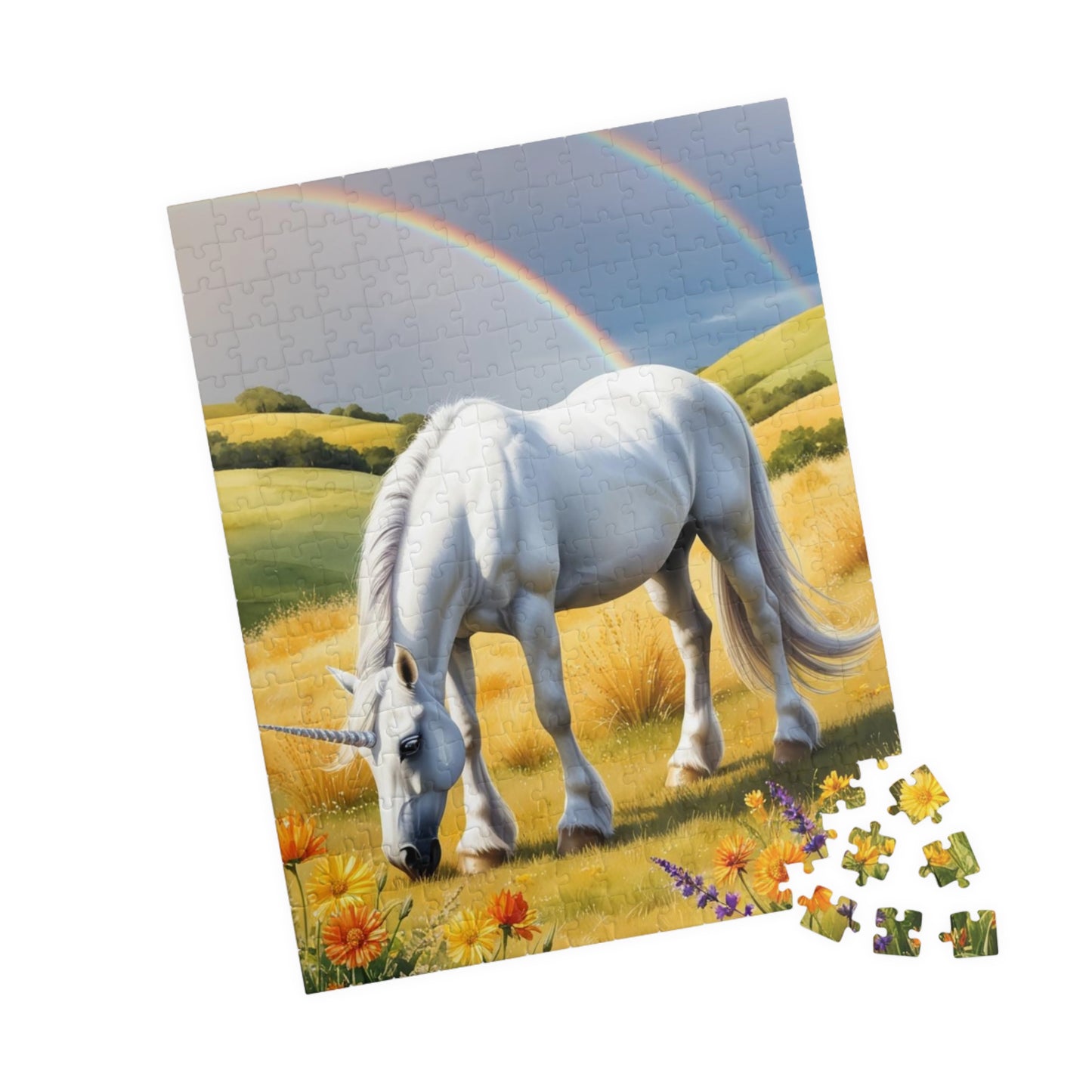 Unicorn Jigsaw Puzzle, Enchanting Mystical Creature 110-1014 Pieces, Perfect Gift for Adults, Fantasy Decor, Family Game Night Puzzle The Puzzle Chest
