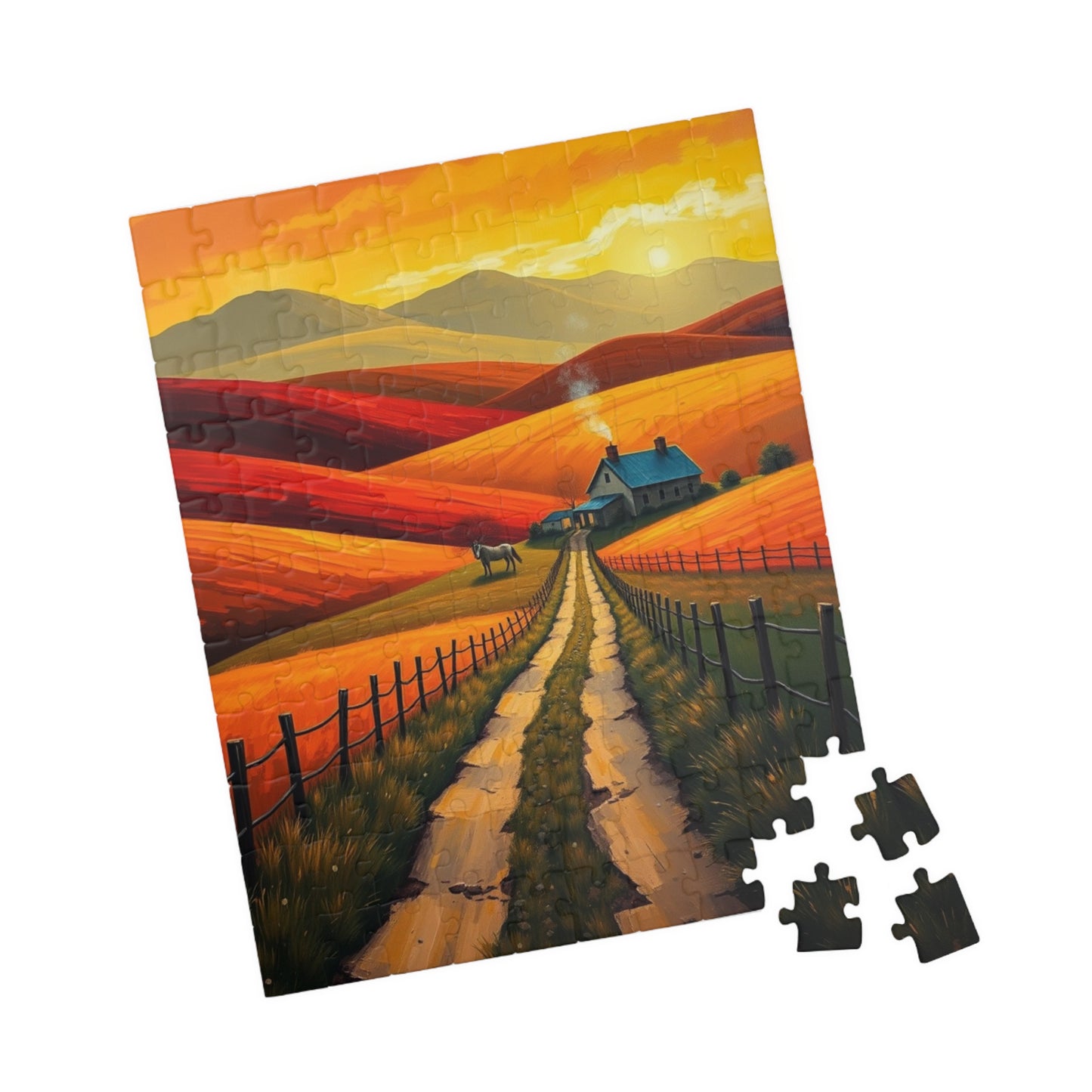 Scenic Landscape Puzzle, Relaxation Jigsaw Game, Fun Family Activity, Gift for Puzzle Lovers, Home Decor, 110-1014 pieces Puzzle The Puzzle Chest