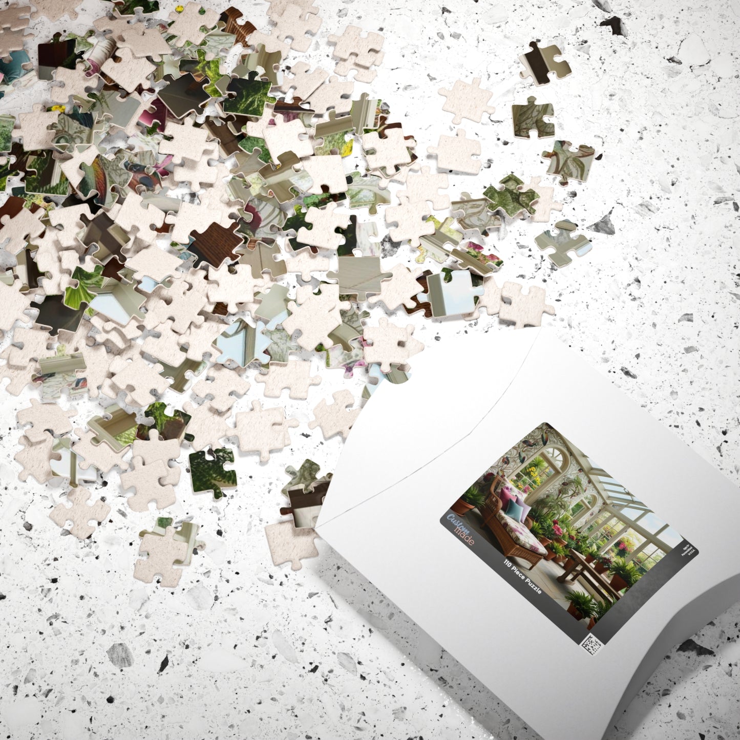 Vintage Sunroom Serenity Puzzle, Relaxing Adult Jigsaw Game for Family Bonding Activity or Solo Fun, Nature Scene, Puzzle Enthusiast Gift Puzzle The Puzzle Chest