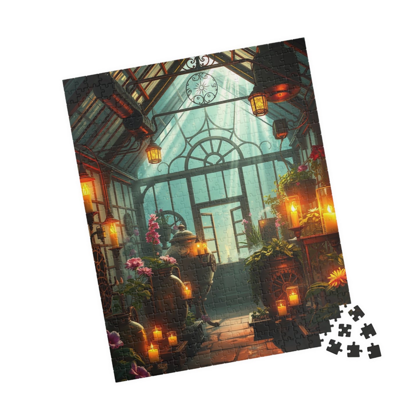 Steampunk Greenhouse Jigsaw Puzzle for Adults 520 pcs (Vertical) Puzzle The Puzzle Chest