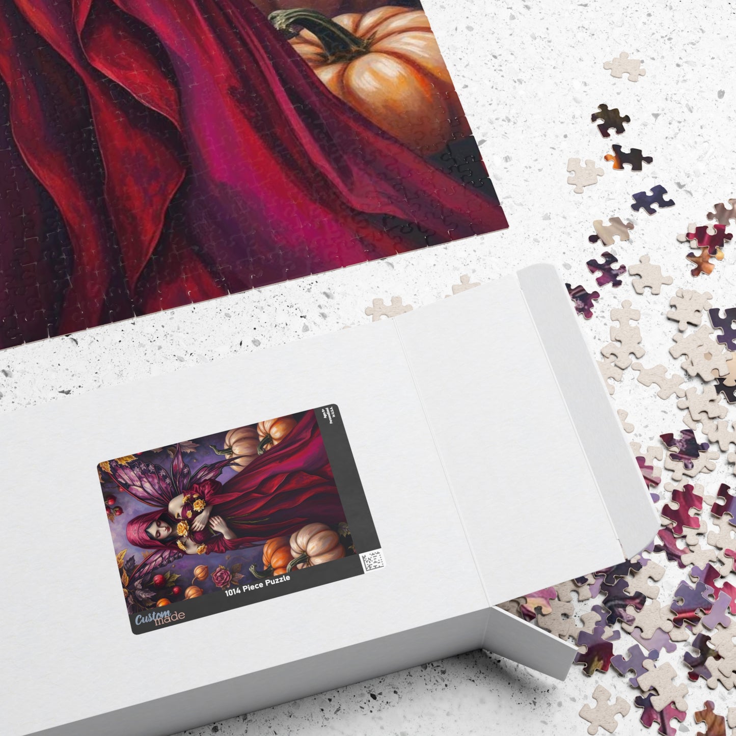 Withering Garden Fairy Jigsaw Puzzle, 110-1014 Piece Autumn Mythical Game for Family Activity, Puzzle Lover Gift, Halloween, Fantasy Art Puzzle The Puzzle Chest