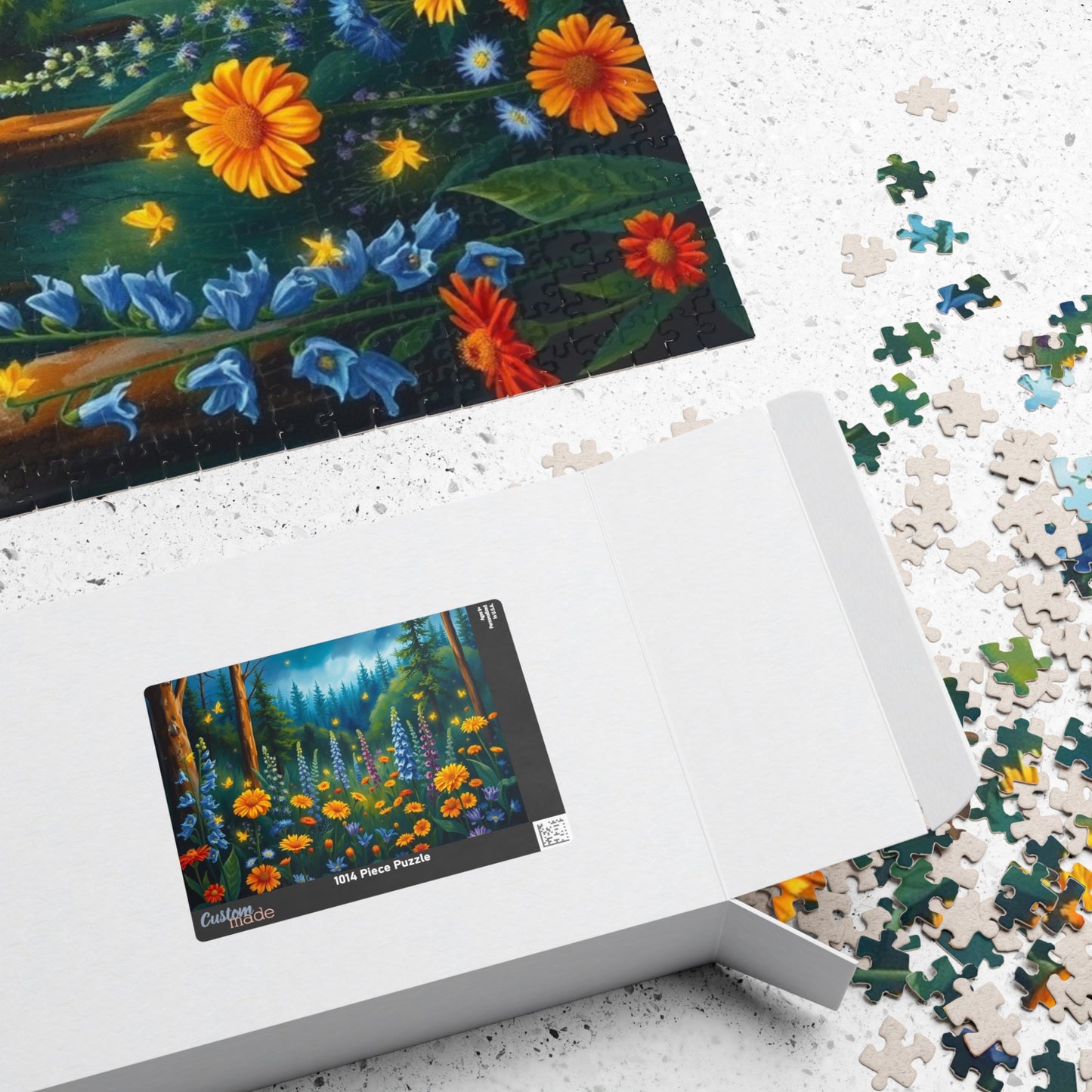 Flower Garden Landscape Puzzle | Nature Lover Gift, Family Activity, Eco-Friendly Game, Holiday Birthday Puzzle Enthusiast Hobbyist Present Puzzle The Puzzle Chest