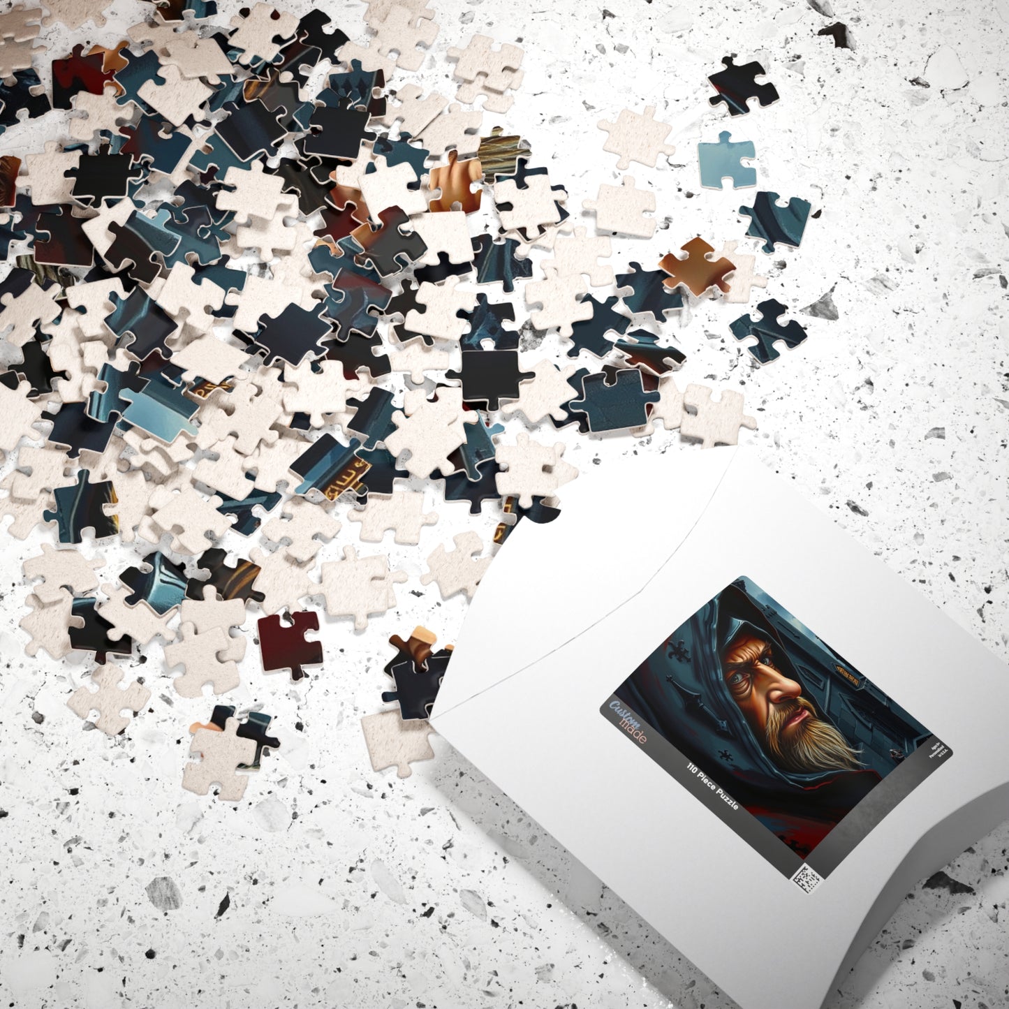 Mystical Wizard Puzzle - Enigmatic Art for Puzzle Lovers, Unique Gift for Adults, Fantasy Decor, Family Fun, Brain Teaser, Holiday Activity Puzzle The Puzzle Chest