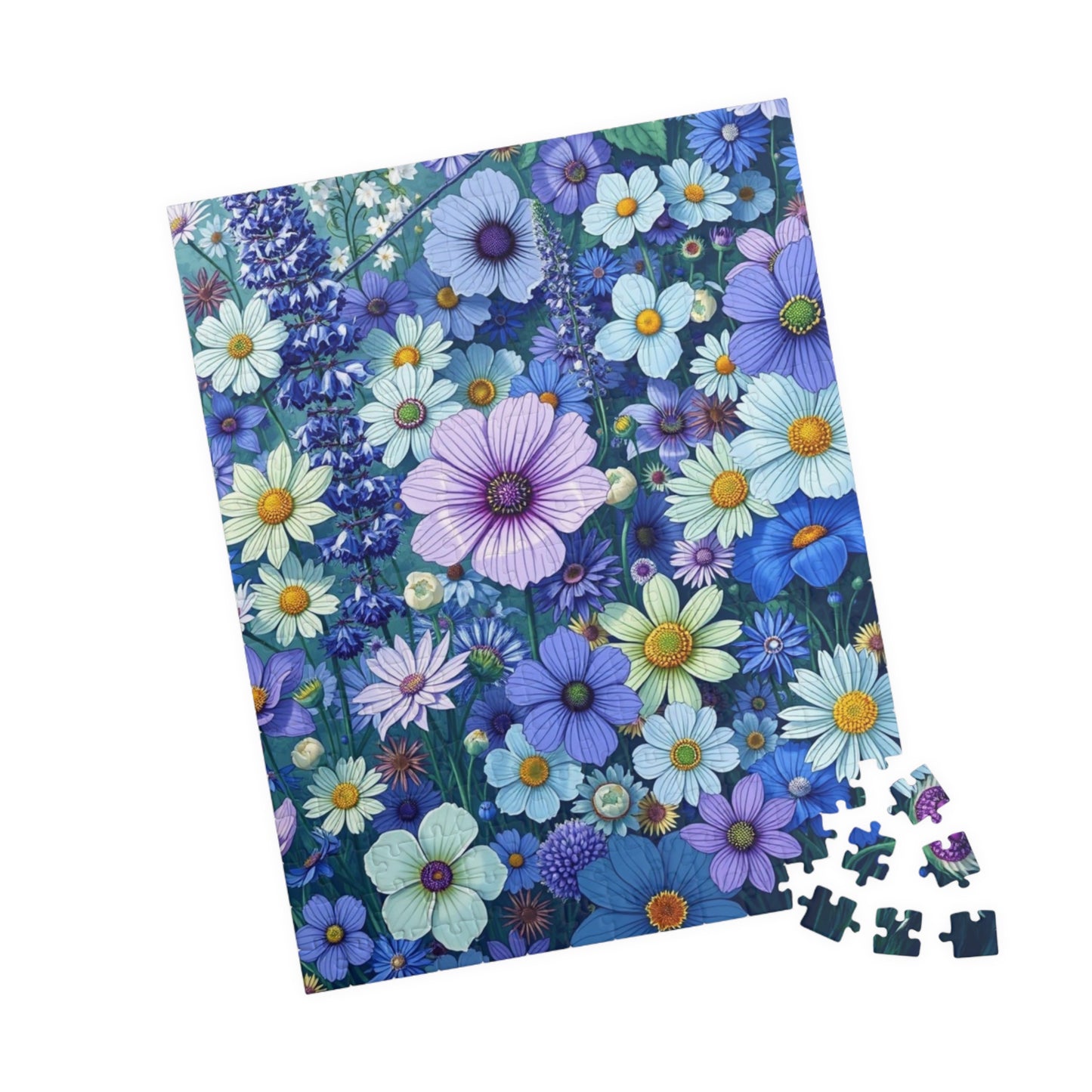 Floral Jigsaw Puzzle, 110 252 520 1014-Piece Puzzle, Nature Gift, Home Décor, Mindfulness Activity, Flower Lovers, Frameable Art Puzzle The Puzzle Chest