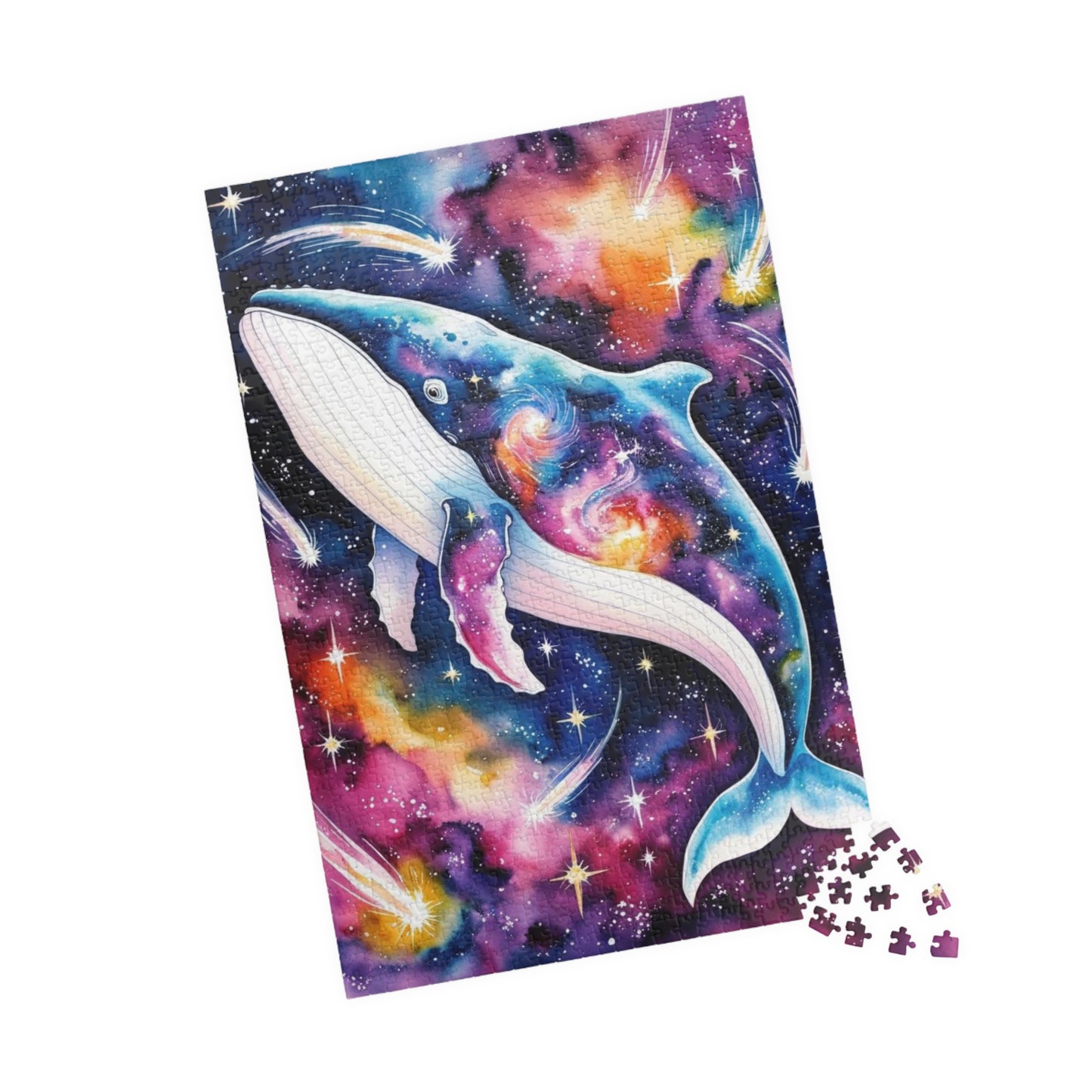 Space Animal Puzzle, Cosmic Whale Jigsaw, Starry Nebulae Game, Galaxy Puzzle Gift, Astronomical Fun Family Entertainment, Puzzle Enthusiasts Puzzle The Puzzle Chest