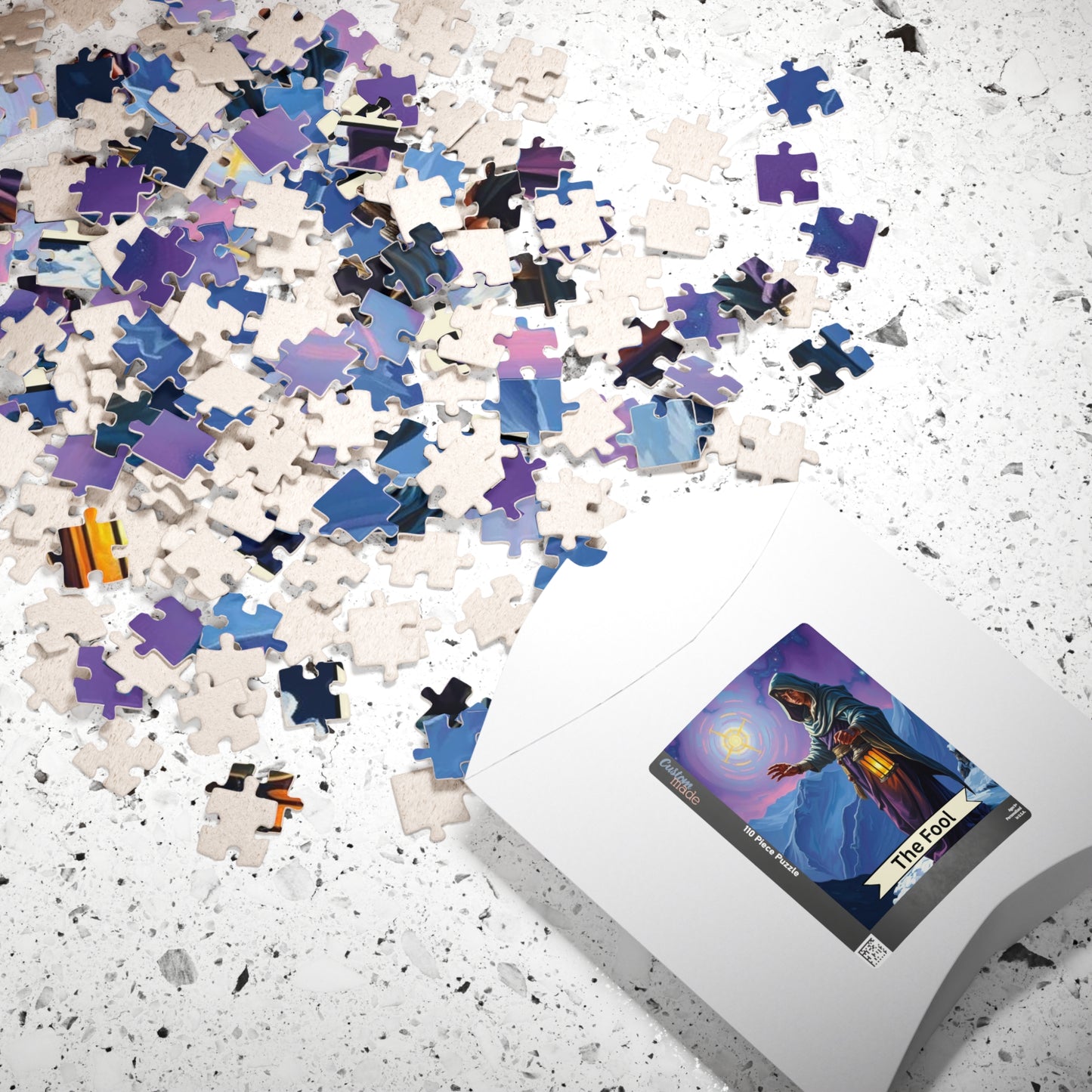 The Fool Tarot Puzzle: Mystical Meditation Jigsaw Puzzle