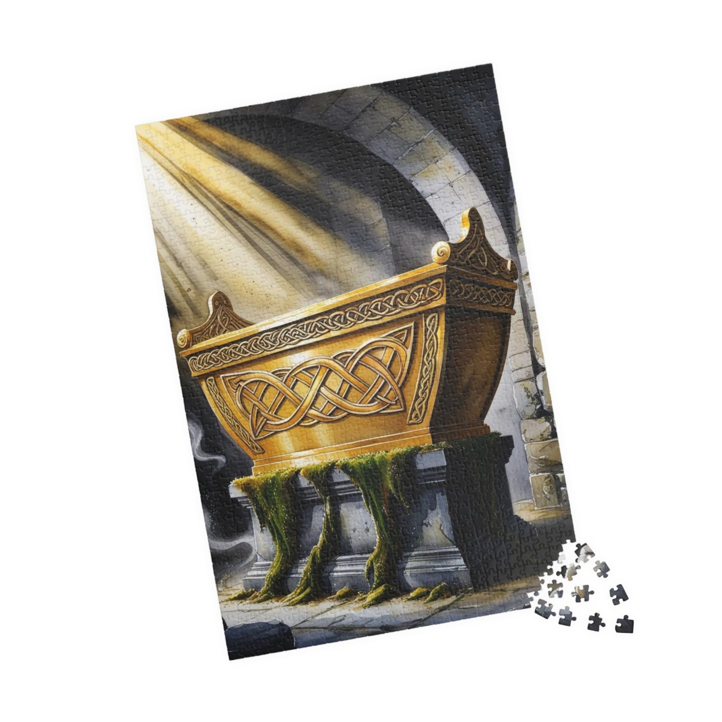 Golden Ark Jigsaw Puzzle, Religious Game, Faith Based Gift Puzzle The Puzzle Chest