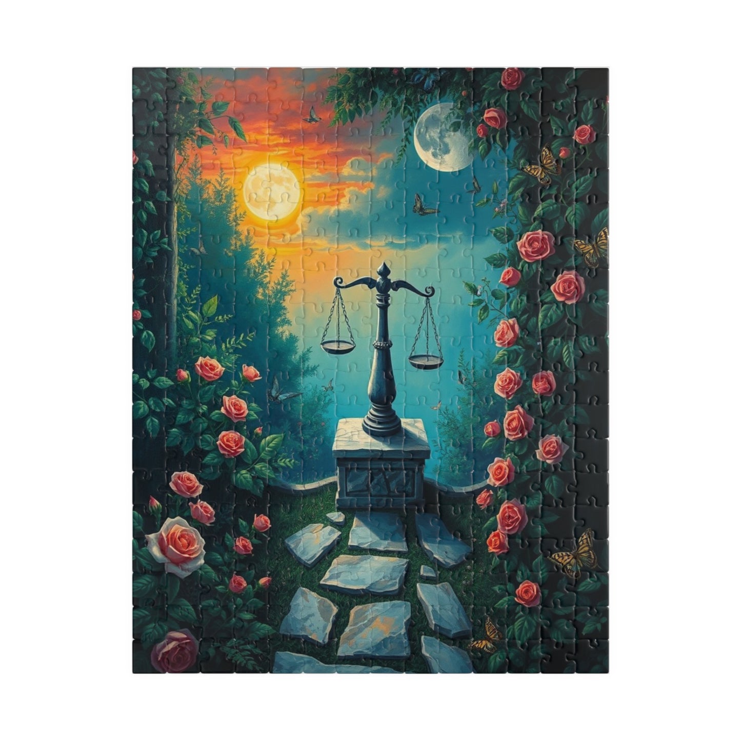 Scenic Balance Puzzle, 110 to 1014 Pieces | Perfect Gift for Puzzle Art Lover, Relaxation, Family Fun Game Night, Best Mindfulness Activity 252 pcs (Vertical) Puzzle The Puzzle Chest