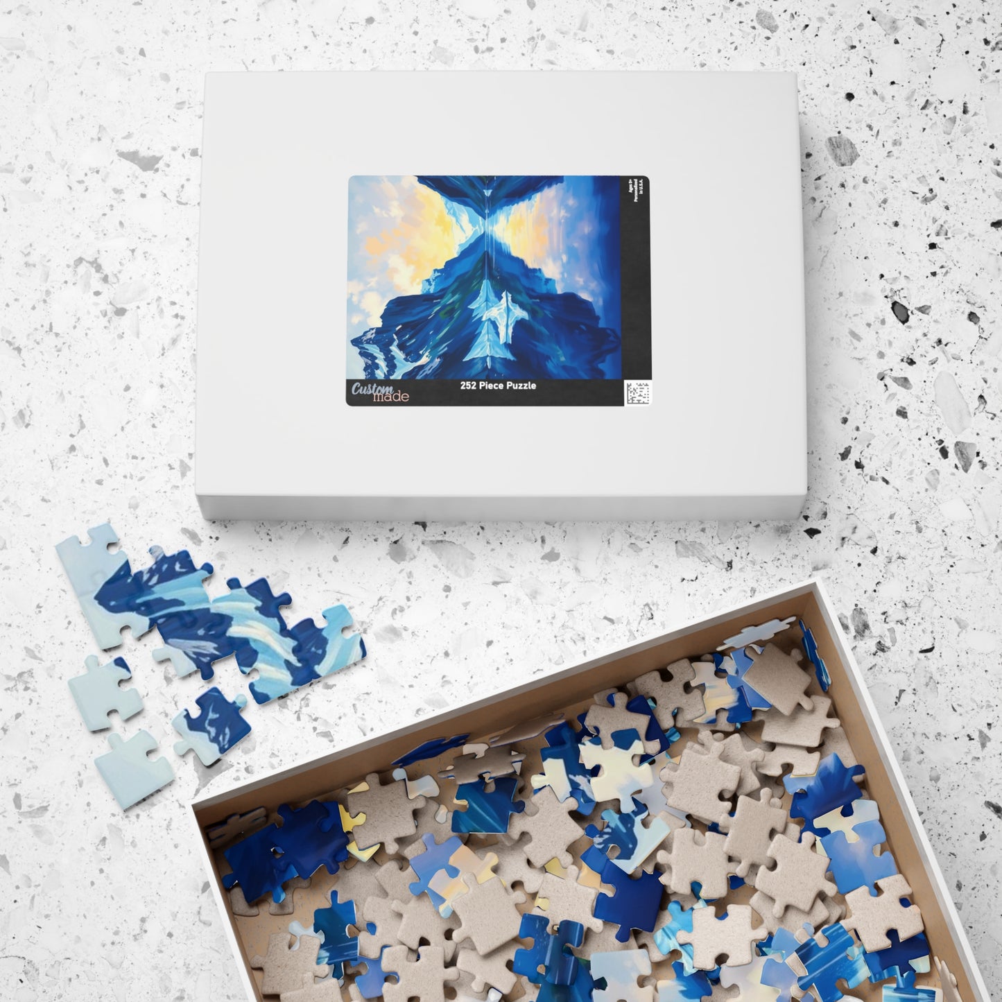 Scenic Landscape Puzzle | Serenity Vibes | 110, 252, 520, 1014-piece | Mindfulness Activity, Gift for Nature Lovers, Family Game, Home Puzzle The Puzzle Chest