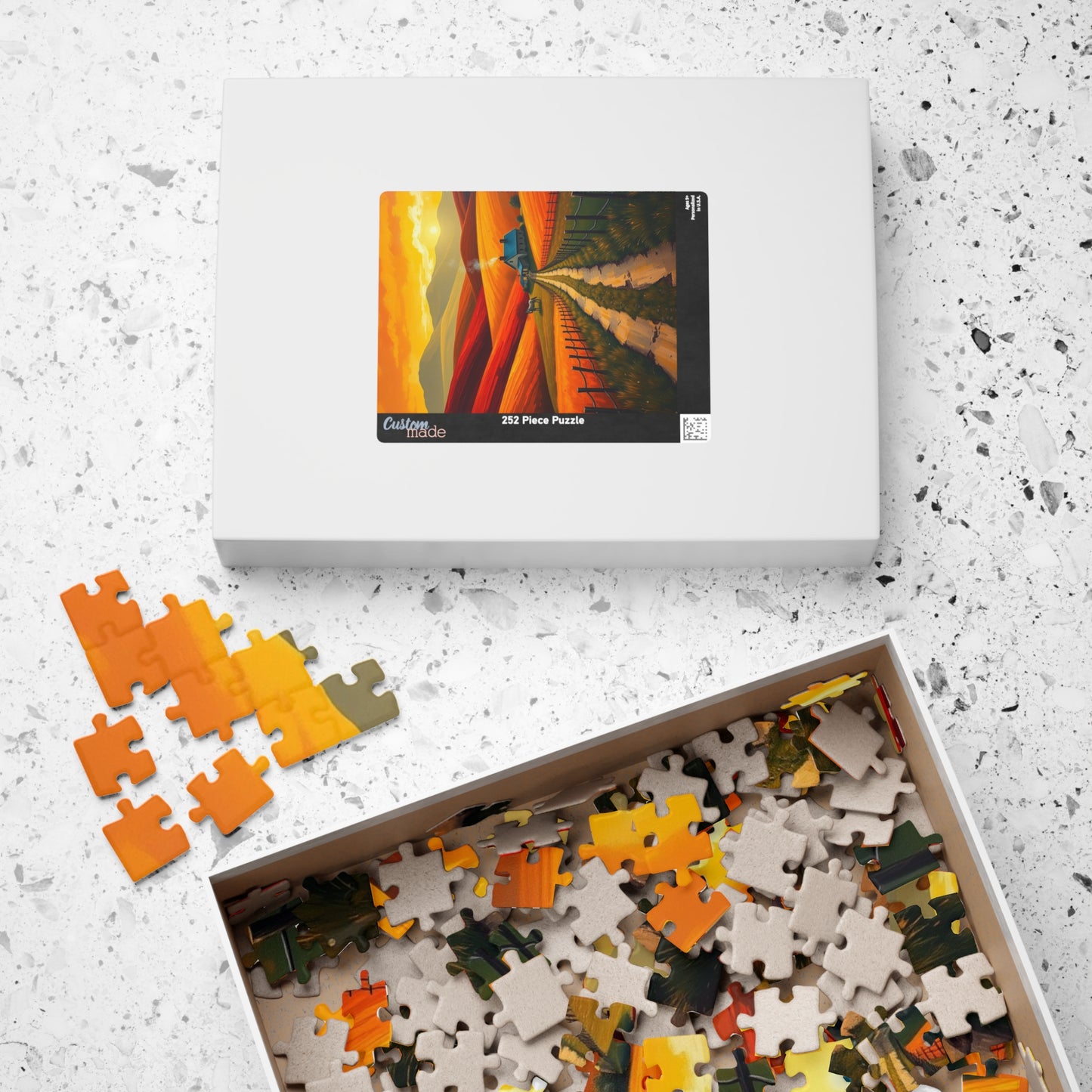 Scenic Landscape Puzzle, Relaxation Jigsaw Game, Fun Family Activity, Gift for Puzzle Lovers, Home Decor, 110-1014 pieces Puzzle The Puzzle Chest