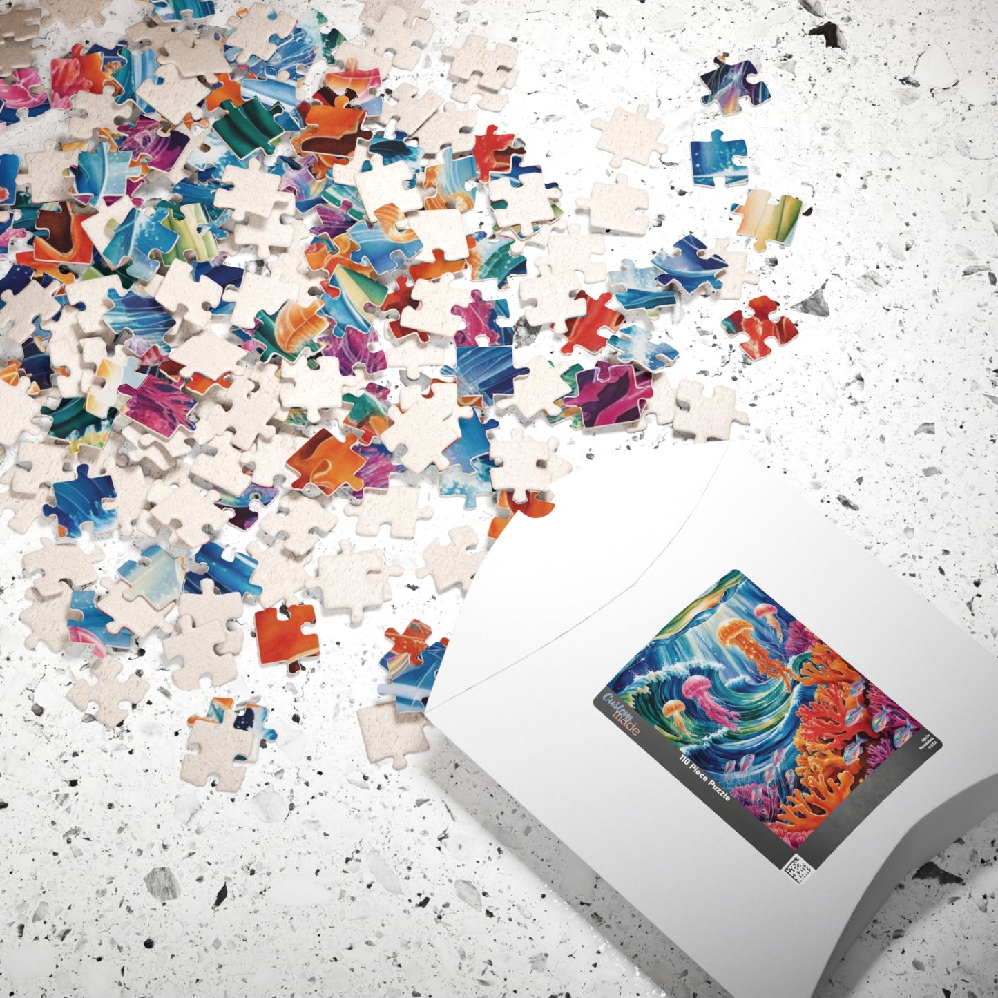 Trippy Ocean Jigsaw Puzzle, Surreal Underwater World 110 252 520 1014-Piece Artwork, Home Decor, Relaxing Family Activity, Puzzle Lover Gift Puzzle The Puzzle Chest