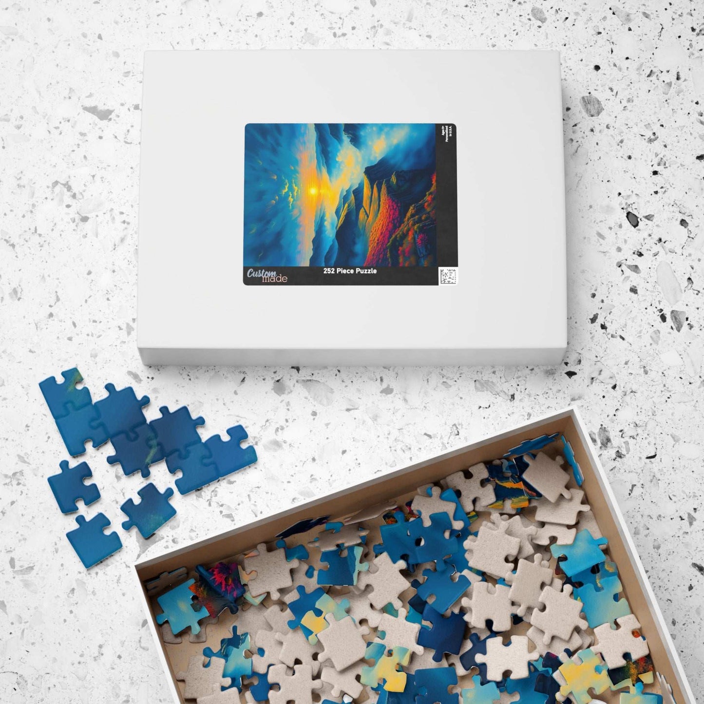 Serene Sunrise Jigsaw Puzzle - 110, 252, 520, 1014 pieces, Puzzle for Relaxation, Fun Family Bonding, Gift for Nature Lovers, Home Decor Puzzle The Puzzle Chest