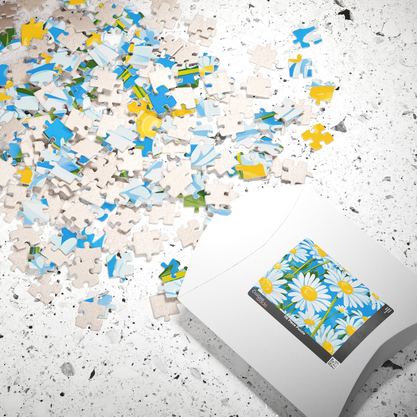 Daisy Delight Jigsaw Puzzle for Adults, Floral Jigsaw for Relaxing Days, Gift for Nature Lovers, Family Game Night, Fun Indoor Activity Puzzle The Puzzle Chest
