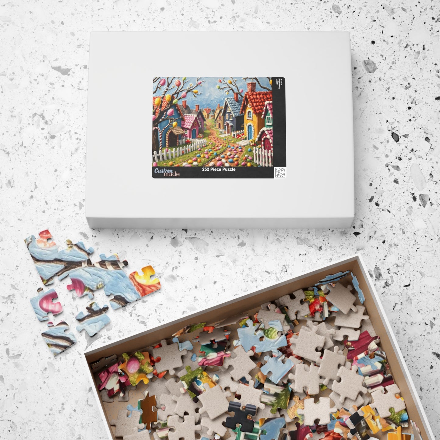 Easter Village Puzzle, Vibrant Spring Scene for Family Fun, 110-1014-Piece Jigsaw, Perfect for Holiday Gatherings, Gift Idea, Indoor Game Puzzle The Puzzle Chest