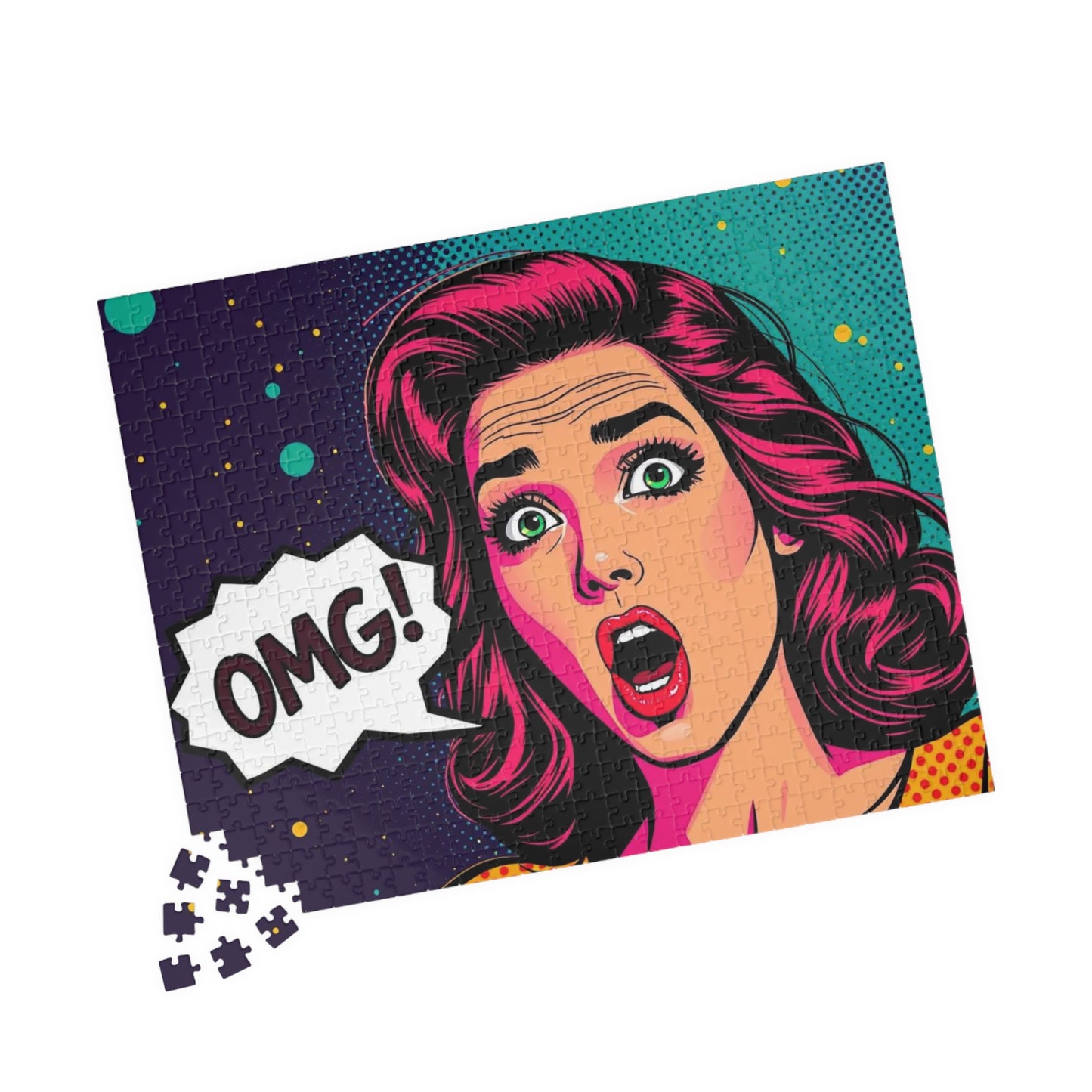 OMG! Pop Art Puzzle - Colorful 110-1014 Piece Jigsaw Fun Gift for Adult, Home Entertainment Family Bonding Game Night, Stress Relief Puzzle The Puzzle Chest