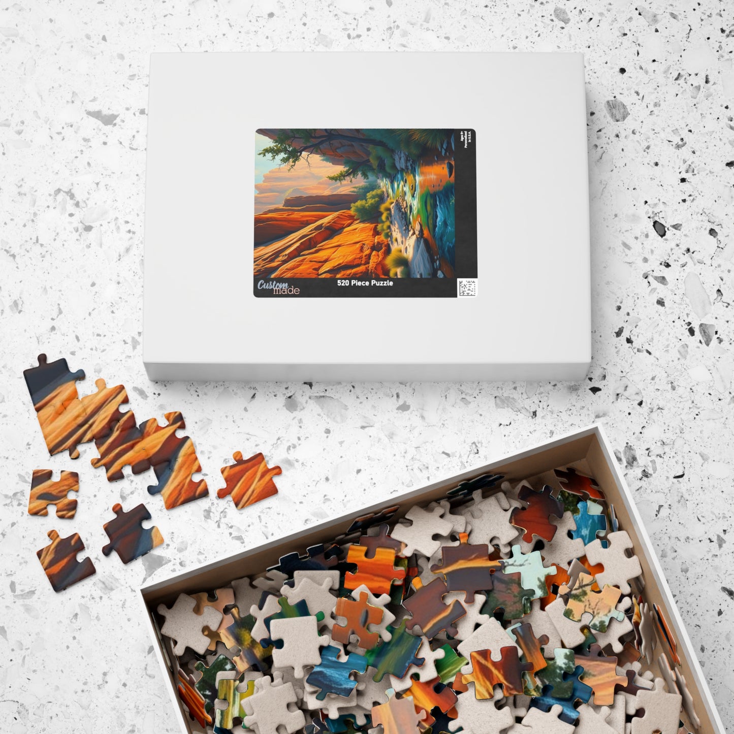 Scenic River Puzzle, 110-1014 Piece Jigsaw Game for Adults, Nature Lovers Gift, Family Game Night, Relaxing Art Decor Puzzle The Puzzle Chest
