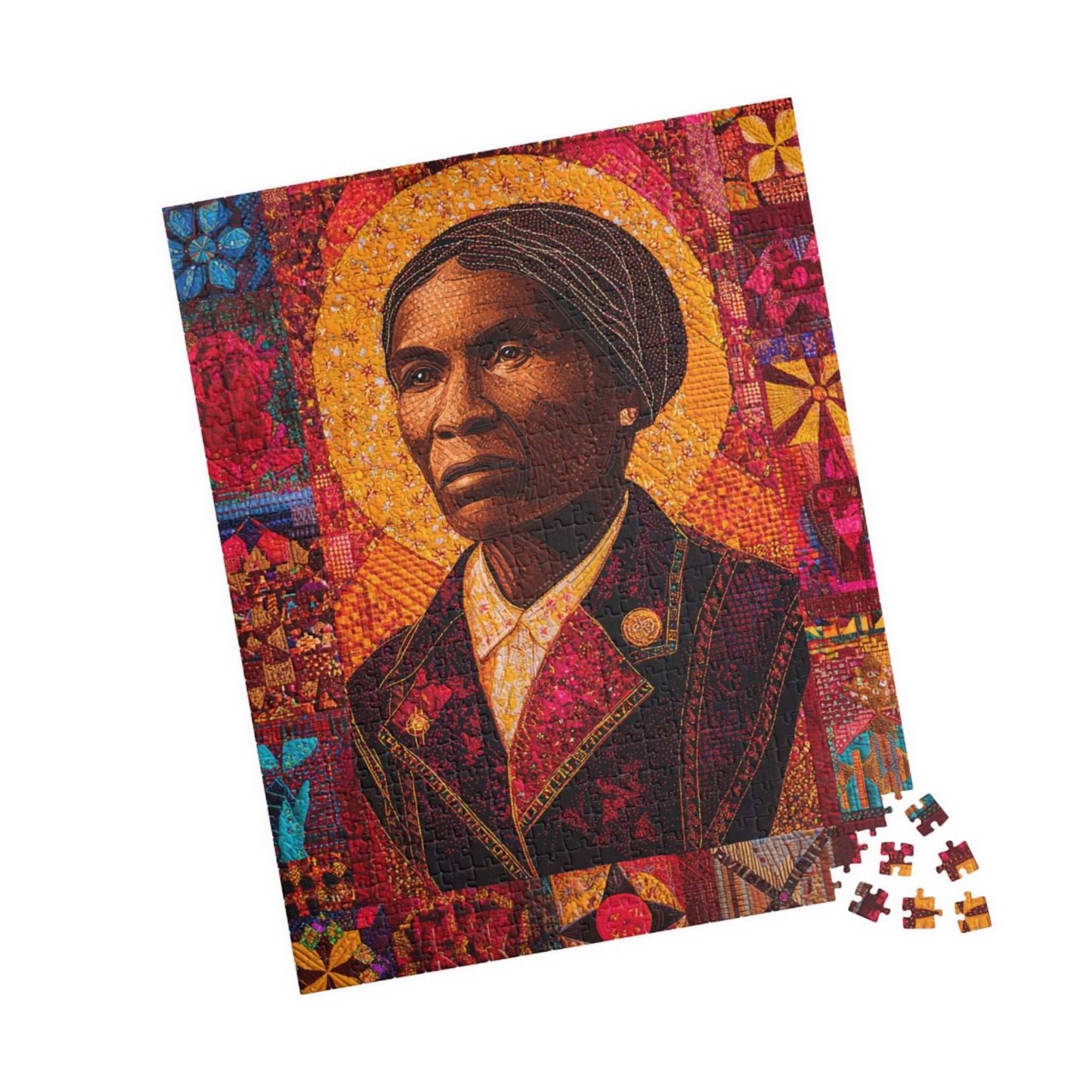 Harriet Tubman Jigsaw Puzzle, African American History, Educational Toy, Historical Figure, Brain Teaser, 1000 Piece Puzzle 520 pcs (Vertical) Puzzle The Puzzle Chest