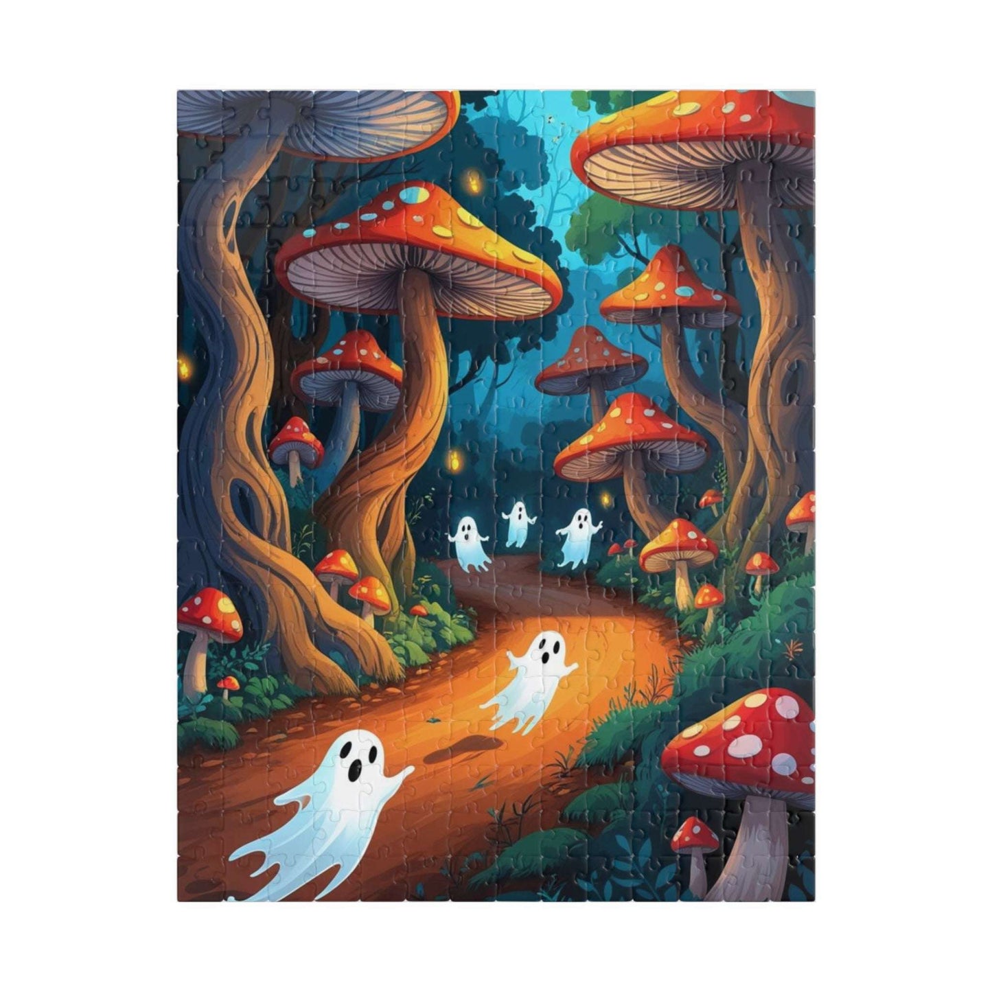 Charming Ghostly Adventure Halloween Jigsaw Puzzle for Adults, 110-1014 Pieces